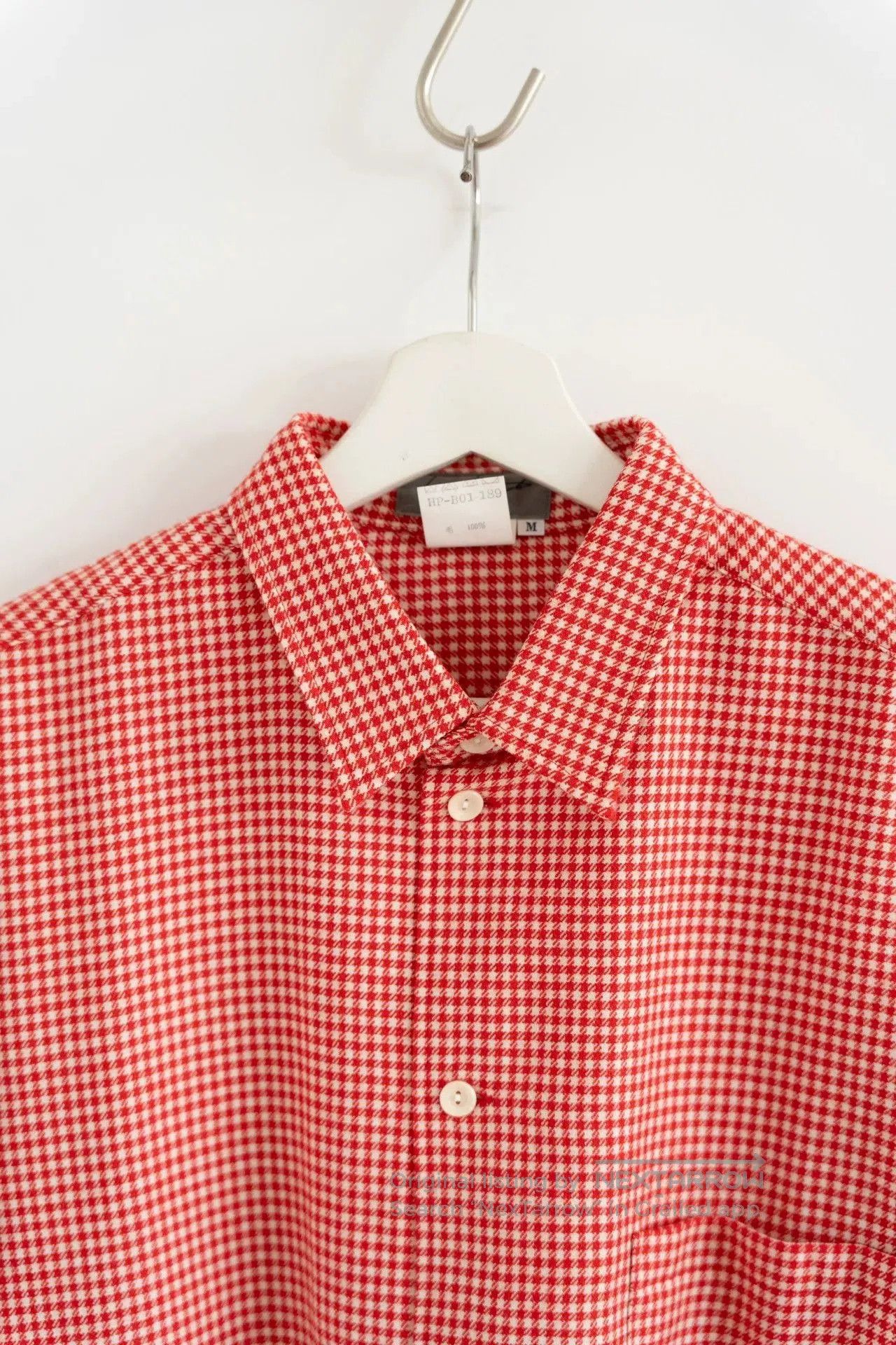 Yohji Yamamoto yohji yamamoto red checkered shirt. Size US M / EU 48-50 / 2 - 3 Thumbnail
