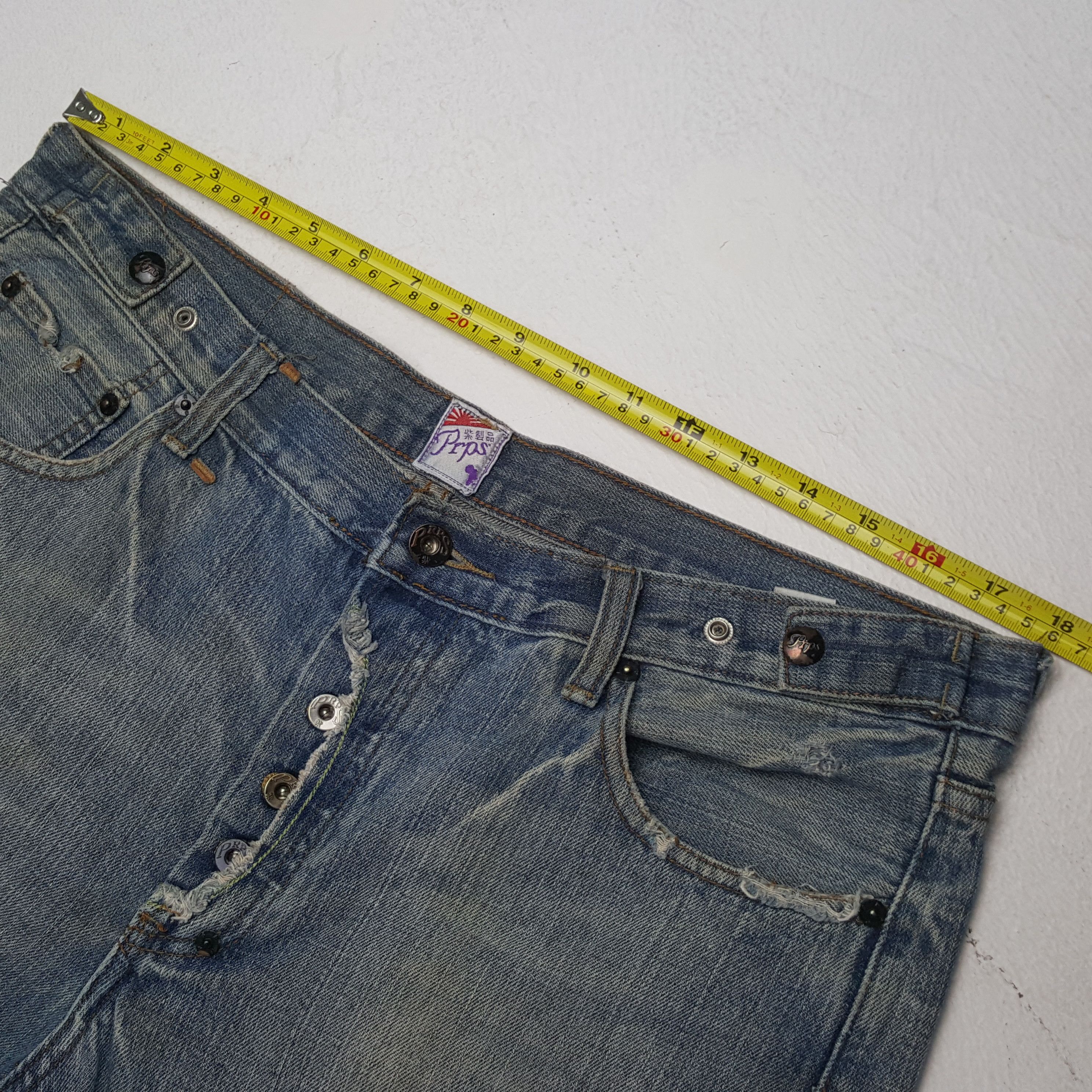 Prps Prps Fashion Streetwear Style Jeans RR11 Size US 36 / EU 52 - 7 Thumbnail