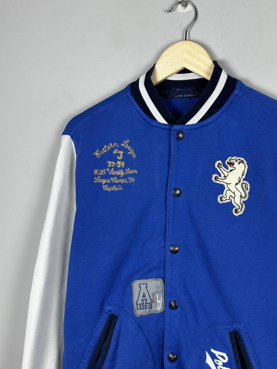 Polo Ralph Lauren Polo Ralph Lauren Cotton Brooklyn Lions Varsity Jacket Size US S / EU 44-46 / 1 - 3 Thumbnail