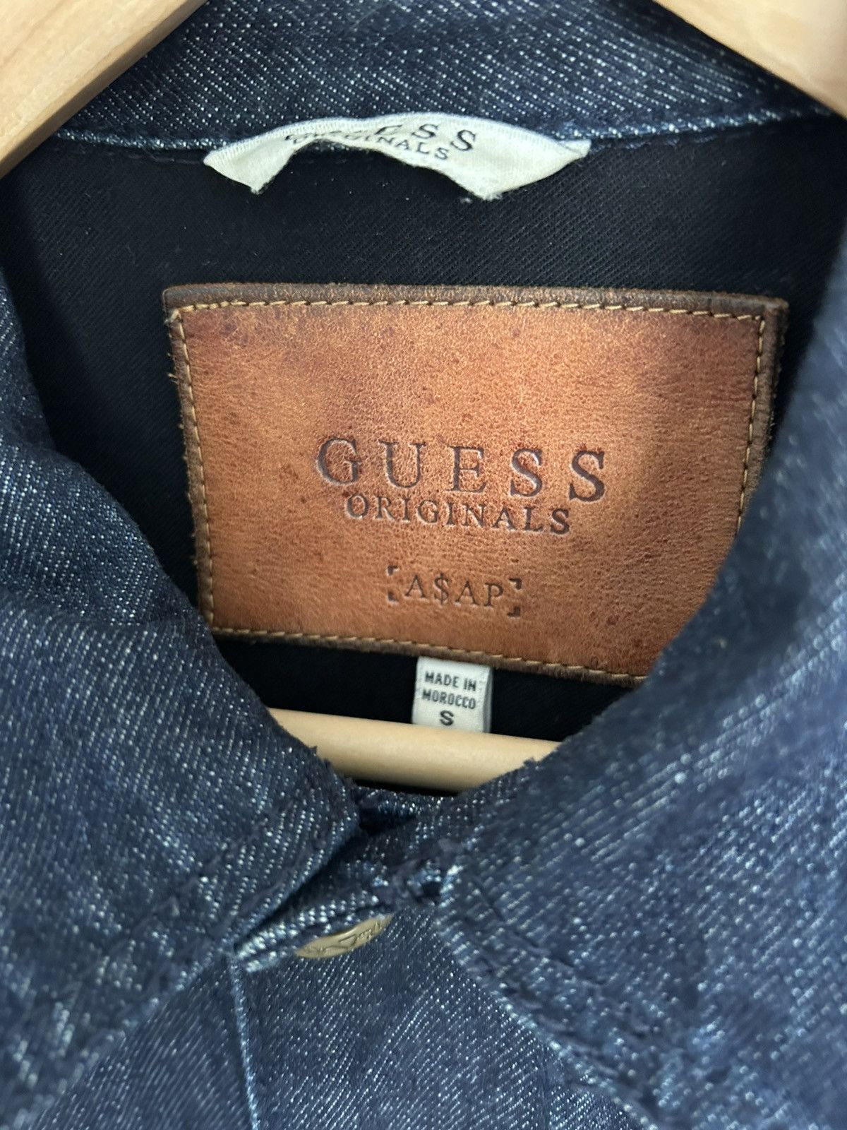 A$AP Rocky × Guess Guess x A$AP Rocky Navy Denim Jacket Size US S / EU 44-46 / 1 - 7 Thumbnail