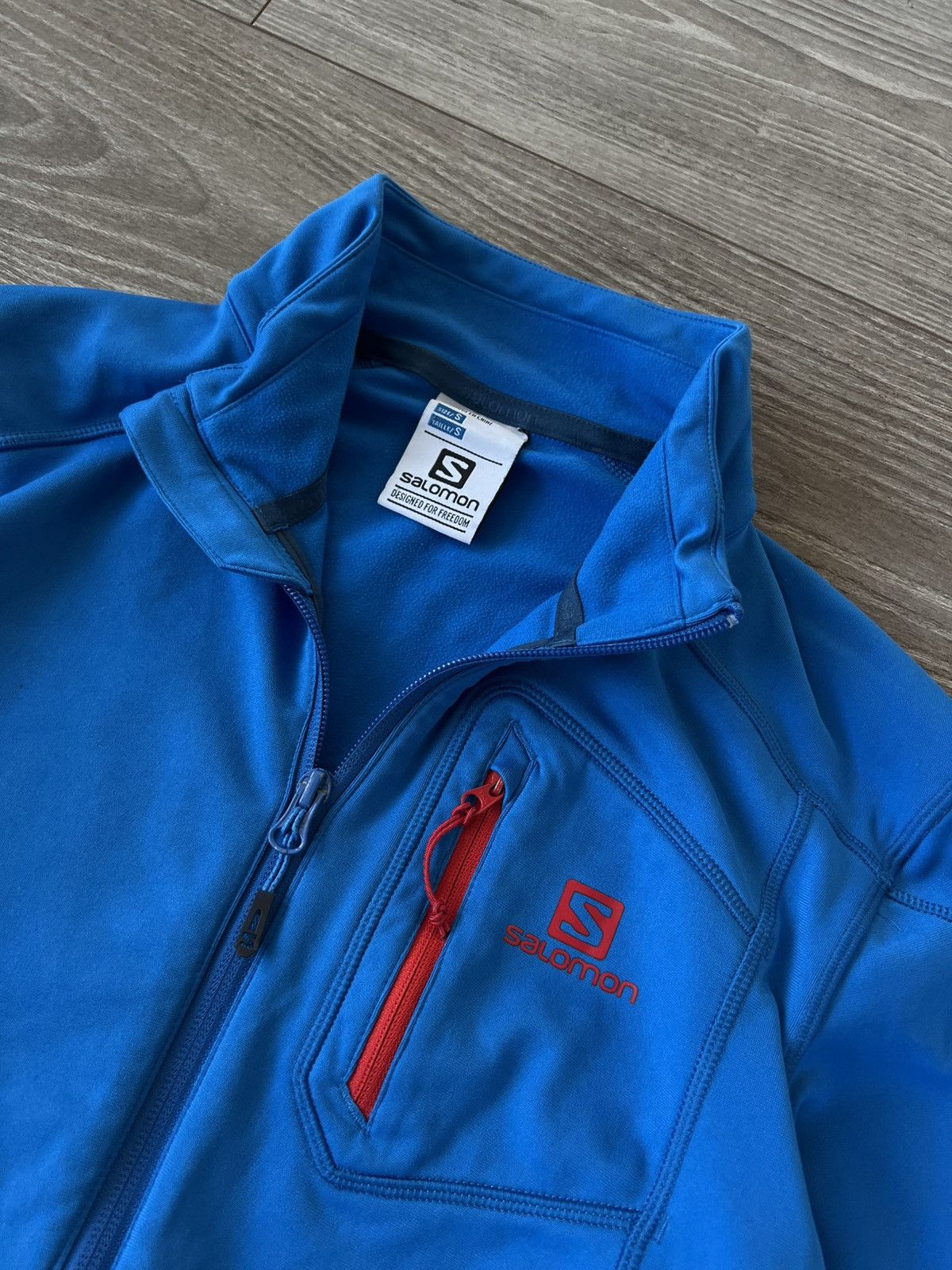 Salomon Salomon Advanced Skin Warm Zip Chest Pocket Sweatshirt Size US S / EU 44-46 / 1 - 15 Thumbnail