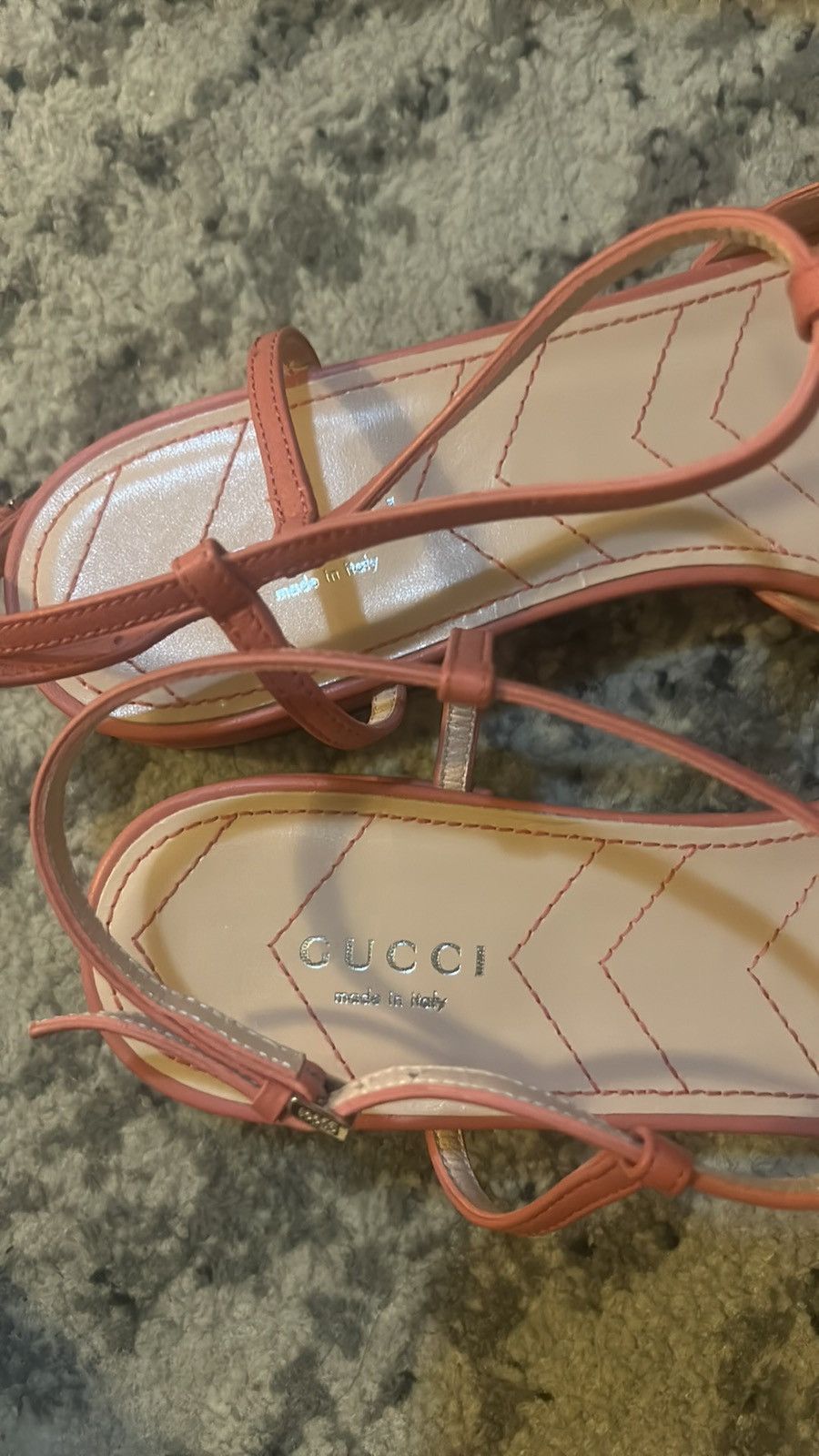 Gucci Gucci Double G Leather T-Strap ballerinas Ballet Flat Size US 10 / IT 40 - 5 Thumbnail
