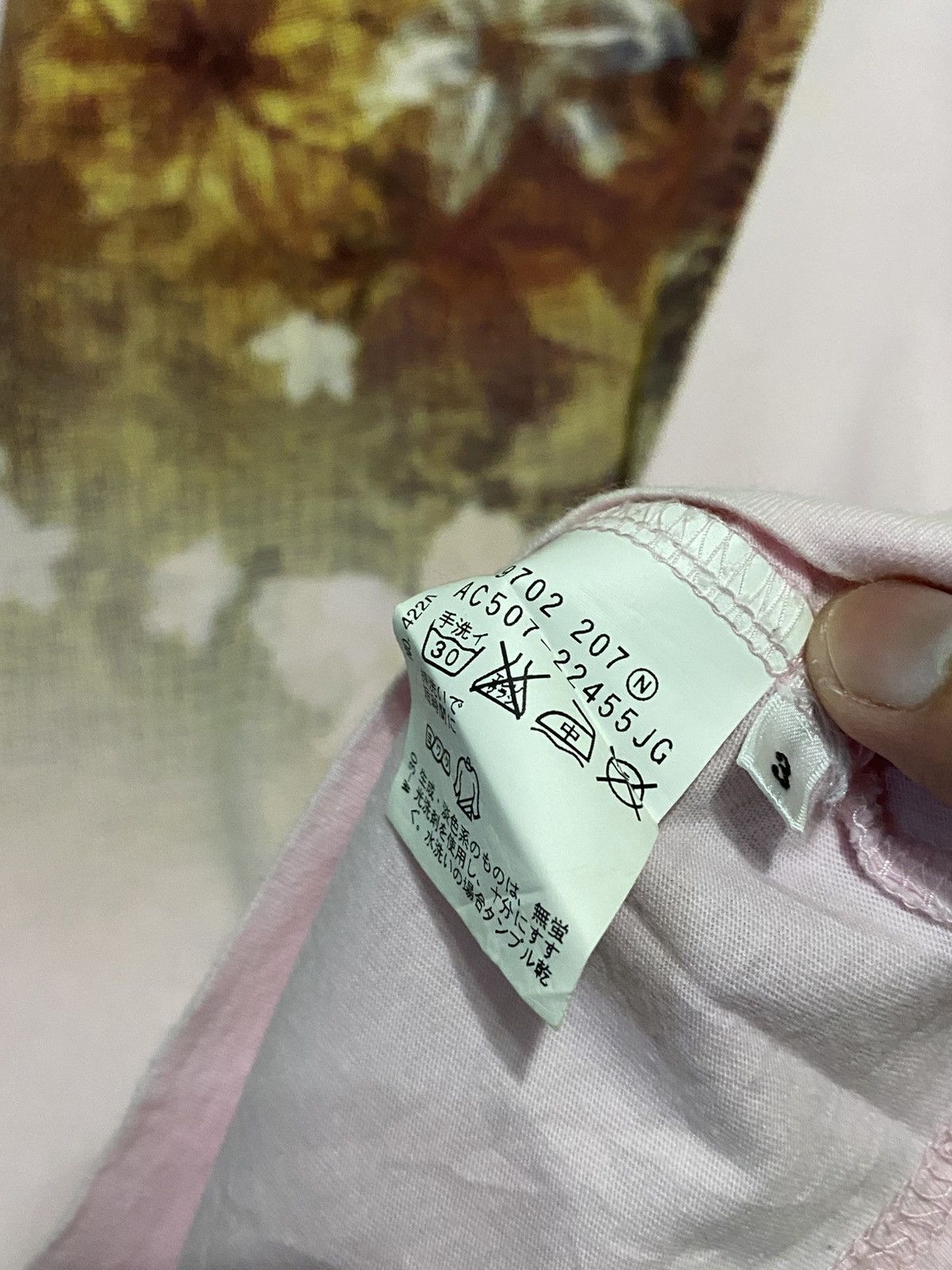 Designer × Japanese Brand × Takeo Kikuchi TAKEO KIKUCHI Blossom Flower Painting Art Tshirt Size US M / EU 48-50 / 2 - 6 Thumbnail