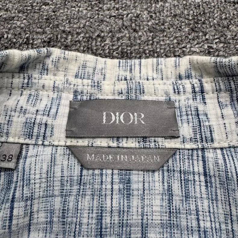 Dior Dior Size 38 Full-print old-fashioned shirt 2505-Nextarrow Size US XXS / EU 40 - 2 Thumbnail