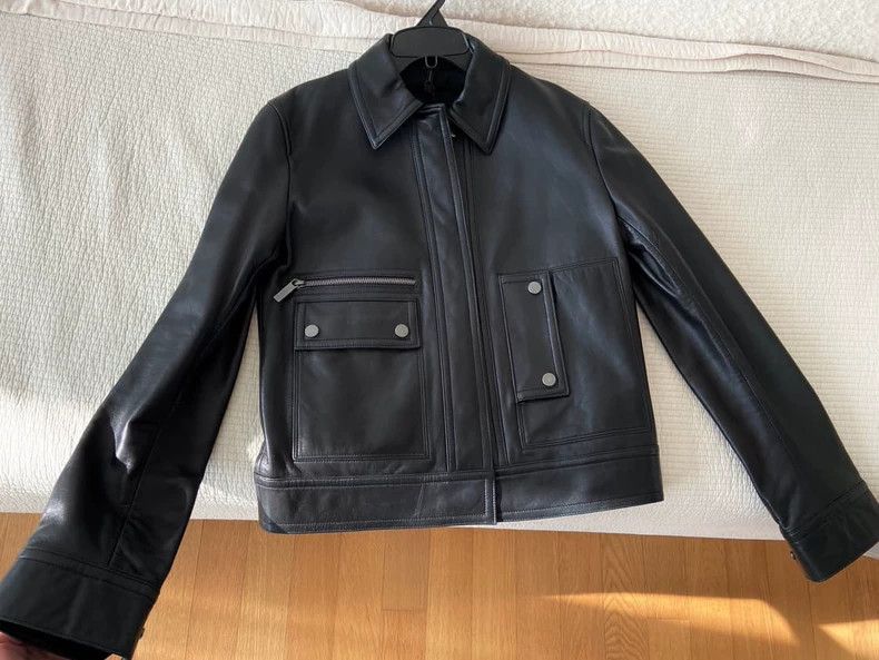 Helmut Lang HELMUT LANG The Theseus leather jacket Size US S / EU 44-46 / 1 - 4 Thumbnail
