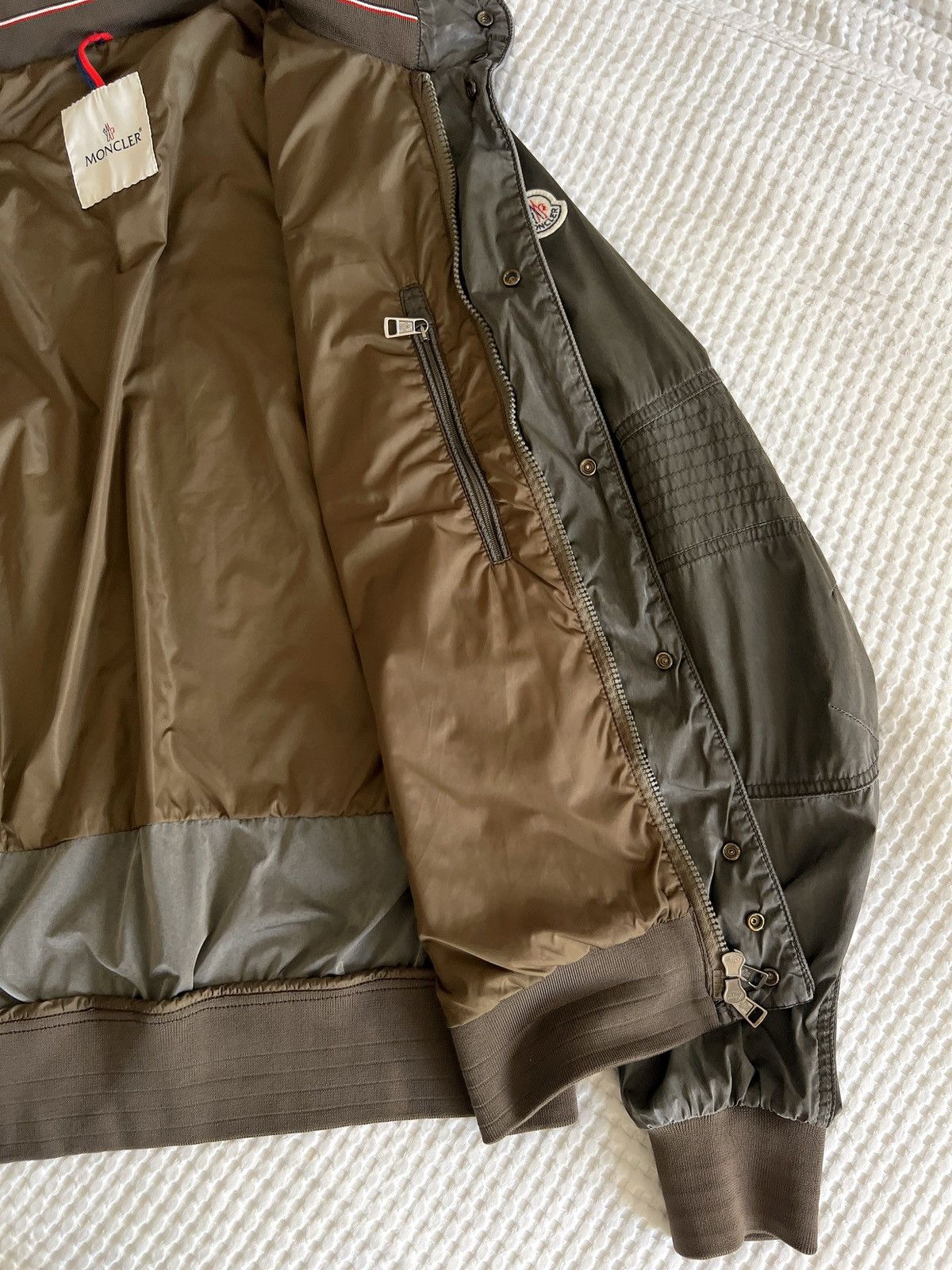 Moncler Moncler Lefort Garment Washed Jacket Size US L / EU 52-54 / 3 - 4 Thumbnail