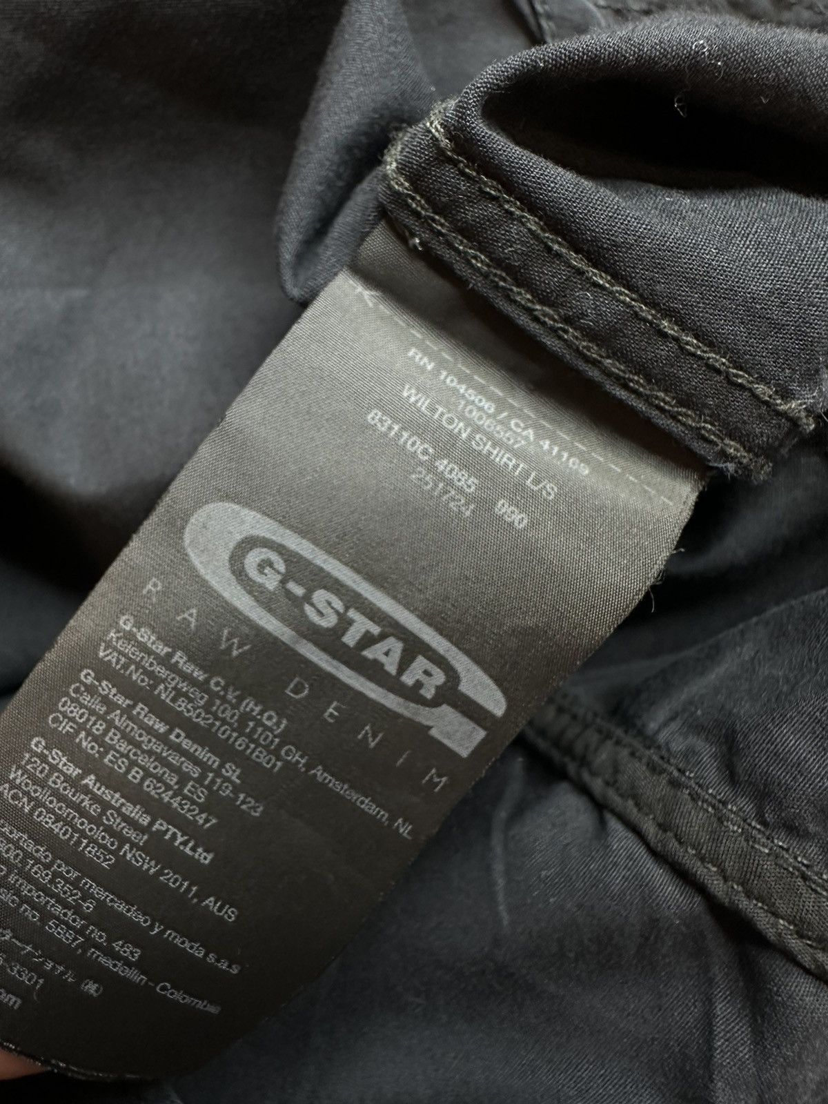G-Star G Star Raw Vintage StreetWear Rare Y2K Gstar Size US L / EU 52-54 / 3 - 8 Thumbnail