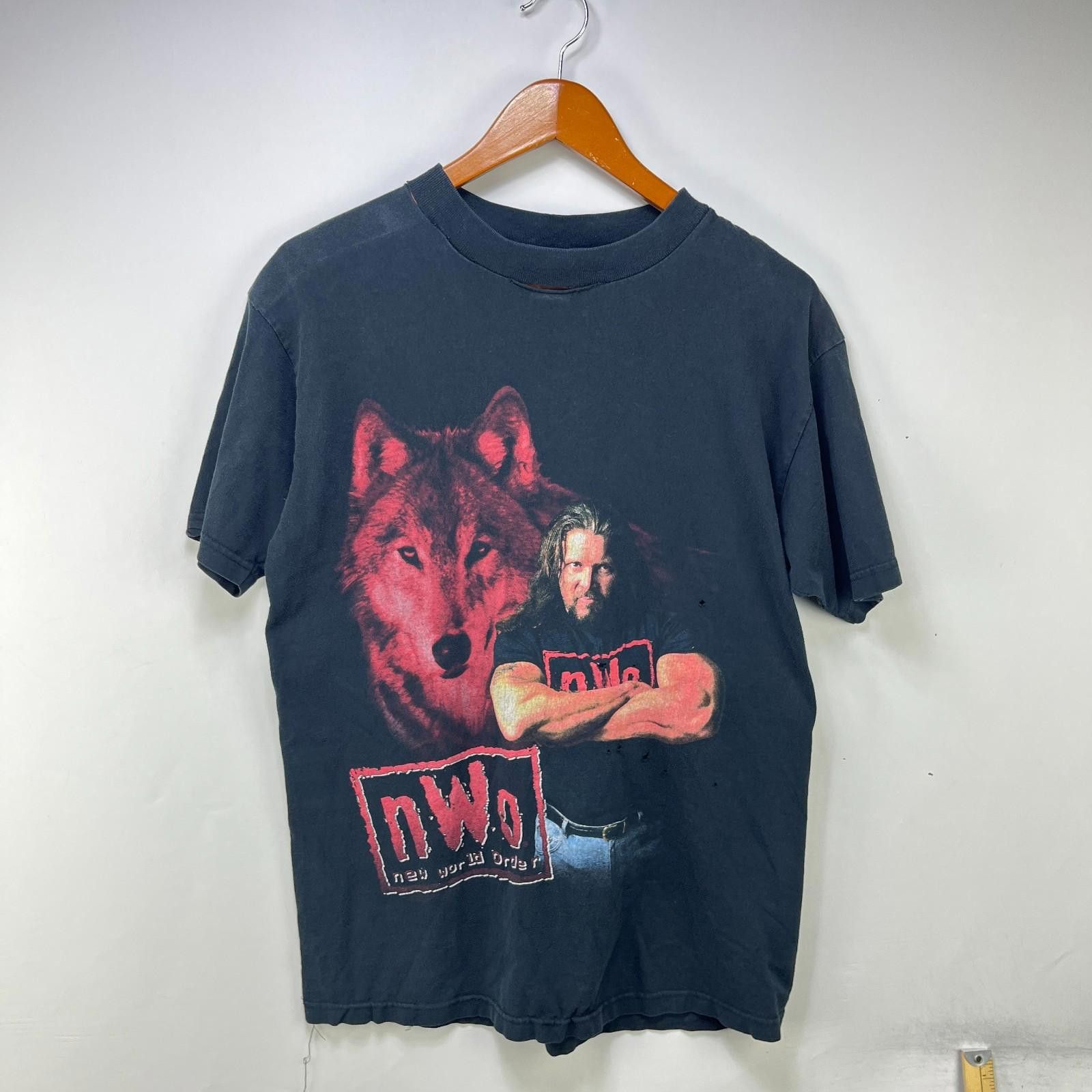 Vintage Vintage 90s NWO Kevin Nash T Shirt Large WCW Size US L / EU 52-54 / 3 - 1 Thumbnail