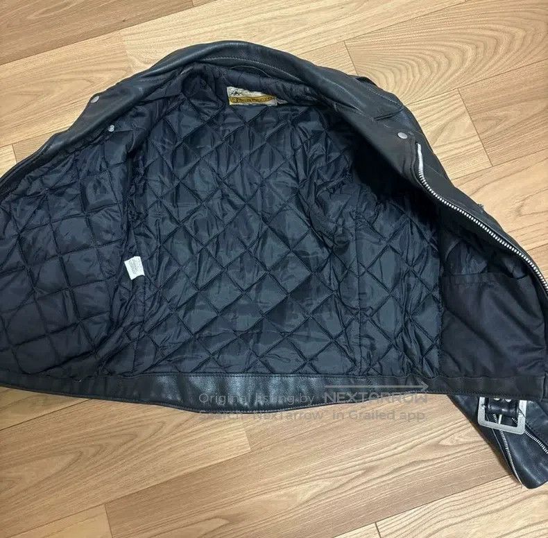Schott Schott Cable-stayed locomotive leather jacket Size US L / EU 52-54 / 3 - 7 Thumbnail