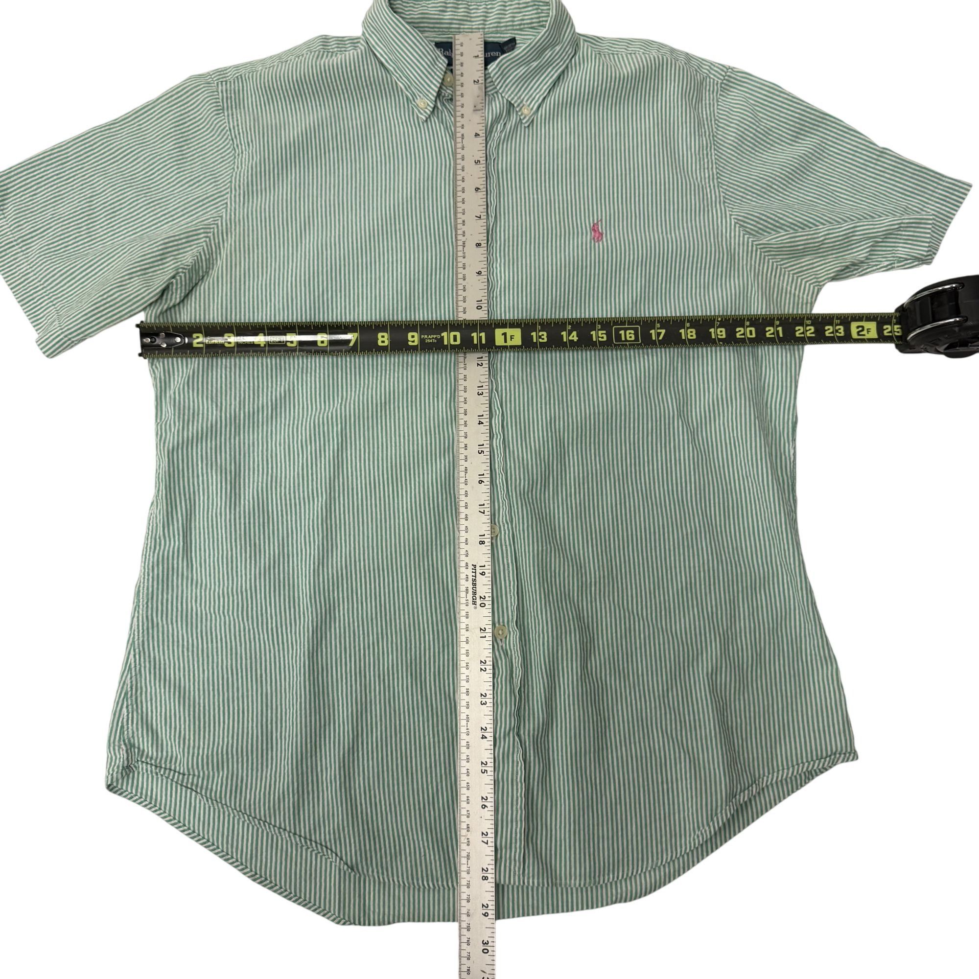 Ralph Lauren Ralph Lauren CUSTOM FIT Stripe Button Up Spring EASTER Shirt Size US L / EU 52-54 / 3 - 4 Thumbnail