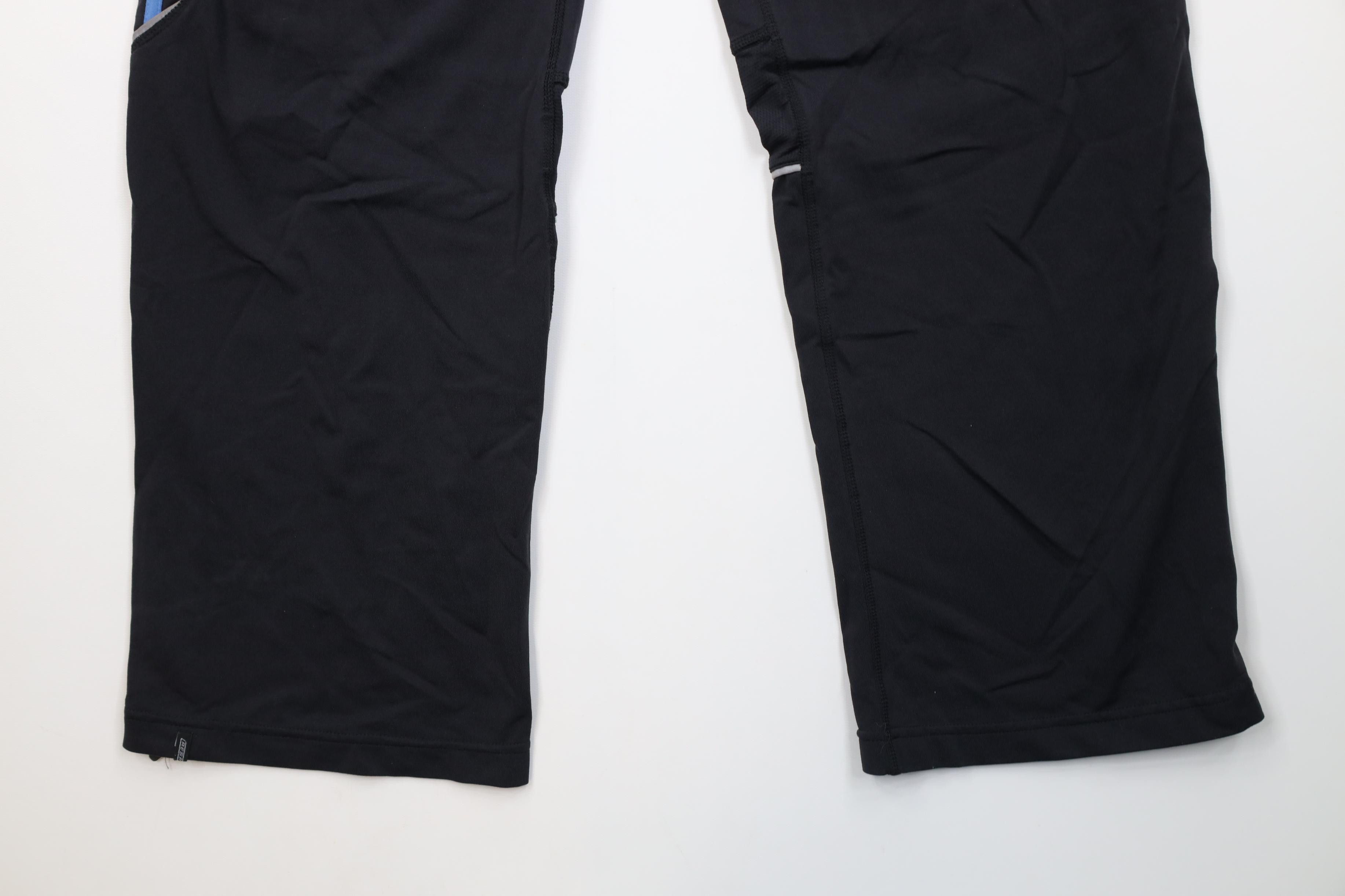 Adidas Vintage Y2K Adidas Reflective Wide Leg Pants Black Stretch Size US 34 / EU 50 - 4 Thumbnail