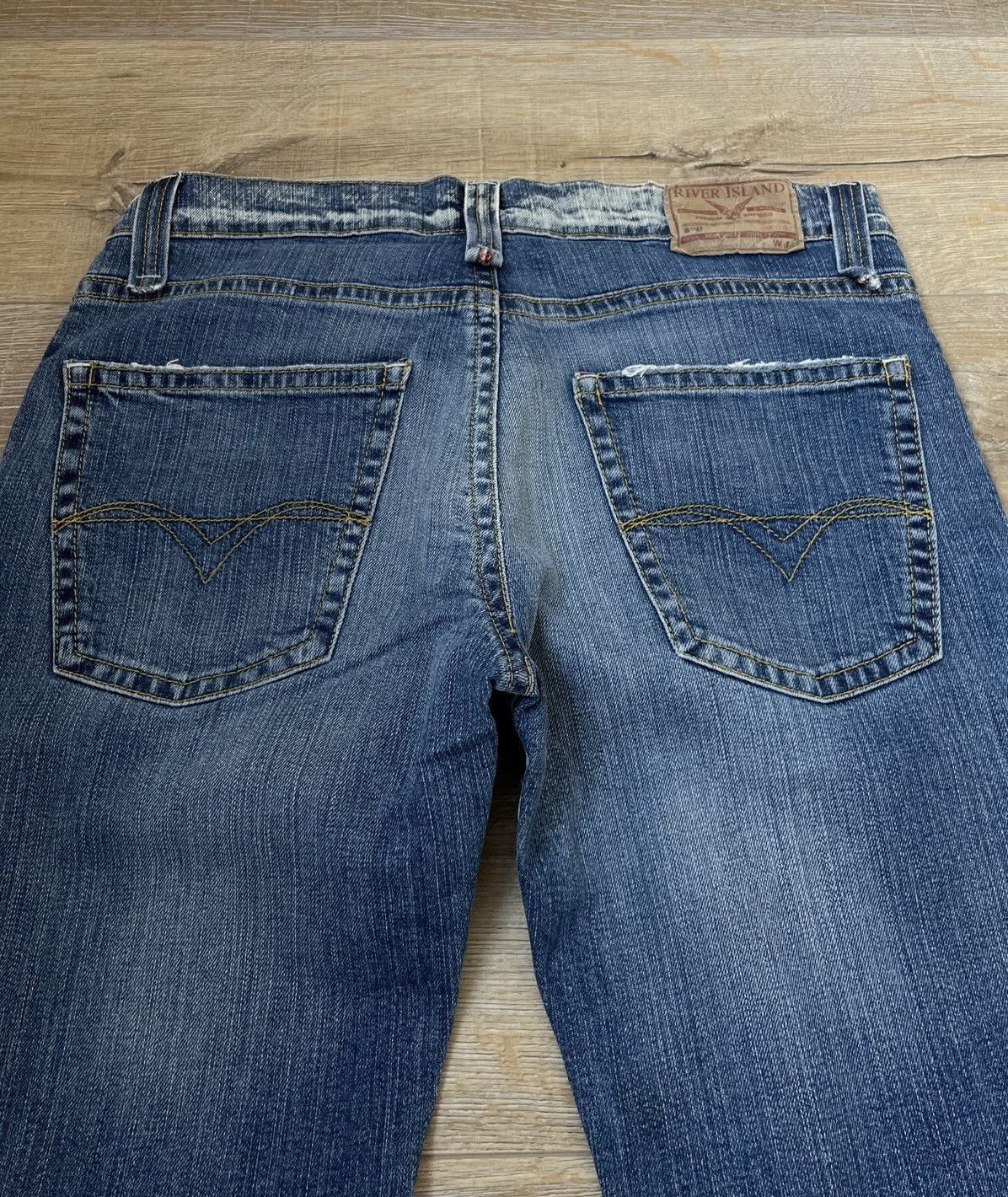 Hysteric Glamour CRAZY VINTAGE FADE STYLE JEANS IF SIX WAS NINE STYLE LGB Y2K Size US 32 / EU 48 - 3 Thumbnail