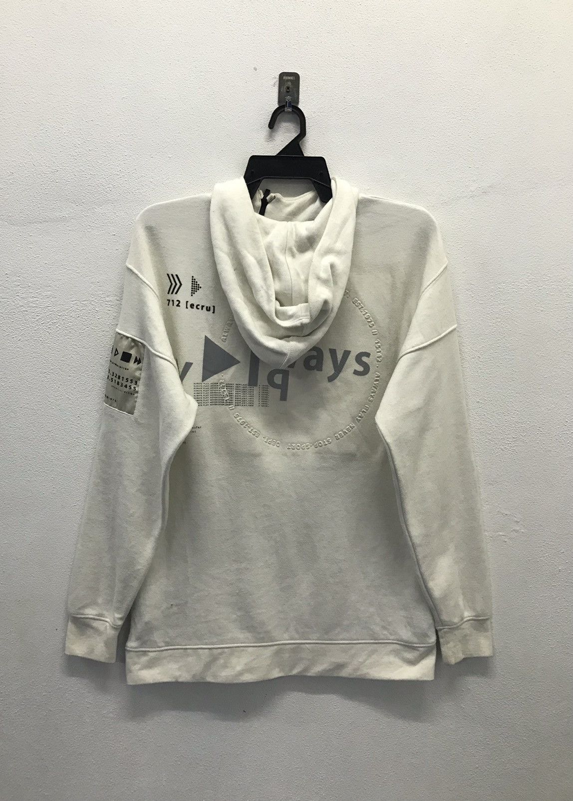Zara ZARA x Hoodie always play never stop Size US M / EU 48-50 / 2 - 1 Thumbnail