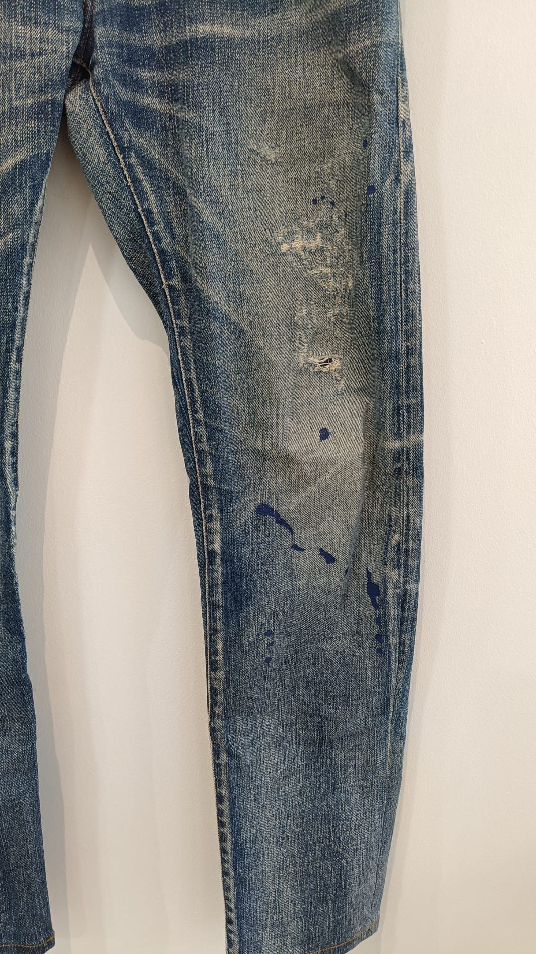 Dior Dior Homme Distressed Denim Jean Size US 28 / EU 44 - 4 Thumbnail
