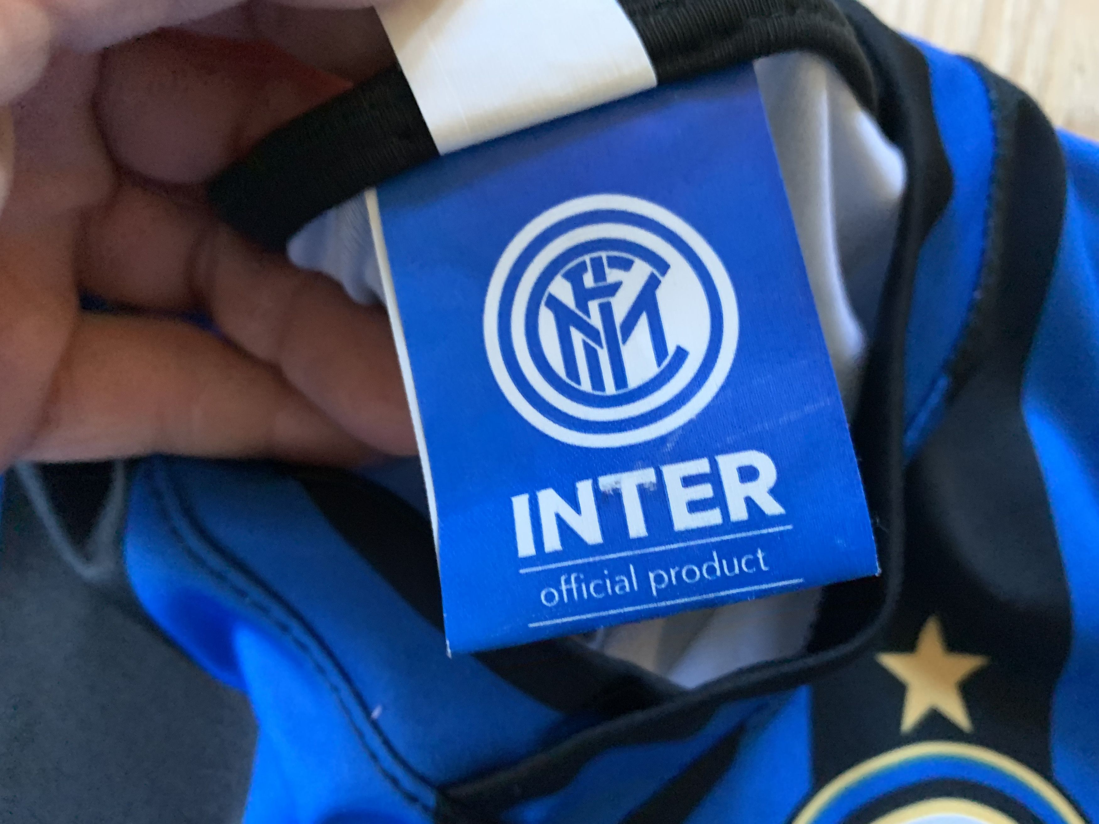Other Inter Milan Football Shirt #10 Jovetic 2017-2018 Size US XL / EU 56 / 4 - 8 Thumbnail
