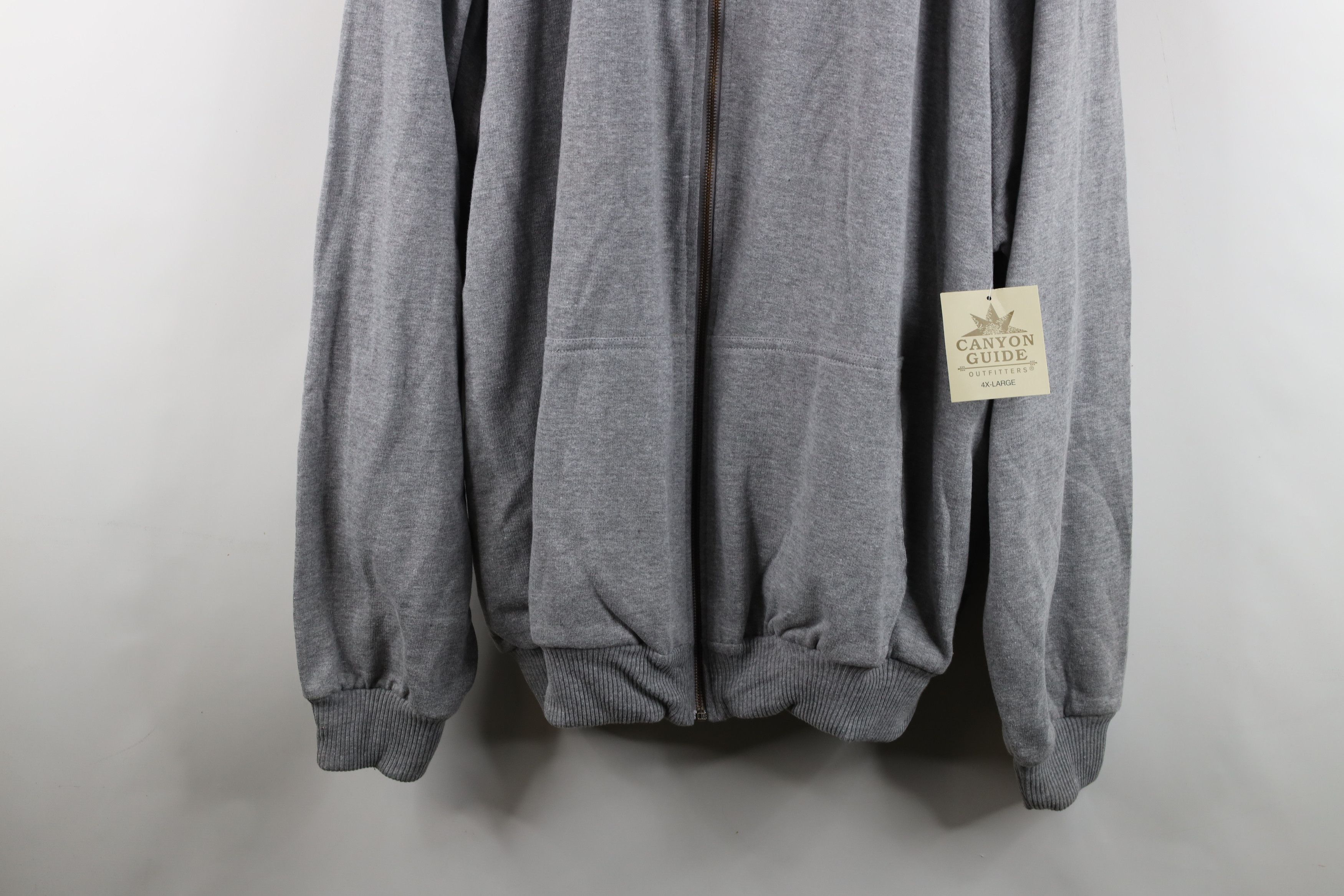 Vintage Deadstock Vintage Y2K Streetwear Lined Full Zip Hoodie Size US XXL / EU 58 / 5 - 3 Thumbnail