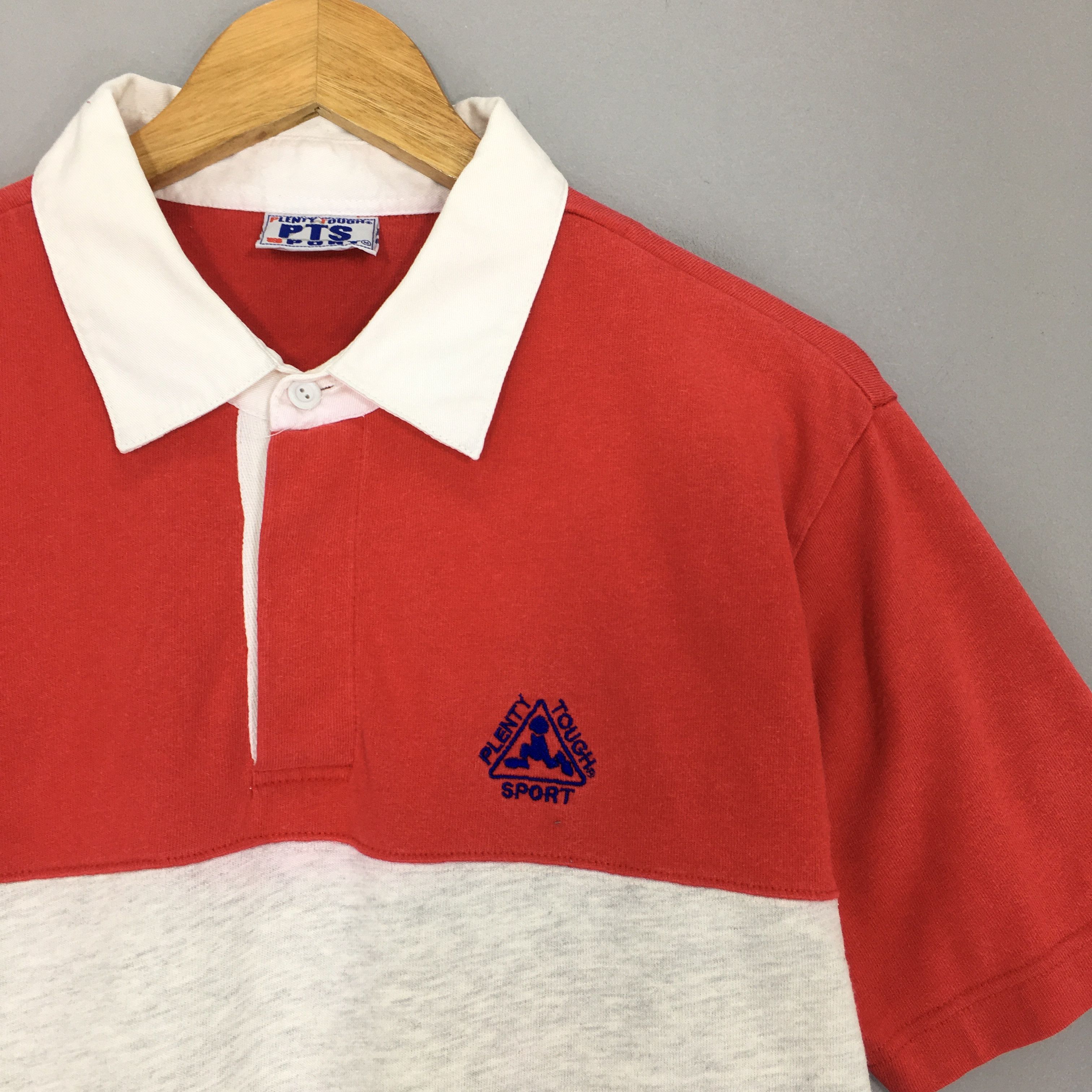 Other Vintage Plenty Tough Sport Rugby Shirt Medium Size US M / EU 48-50 / 2 - 2 Thumbnail