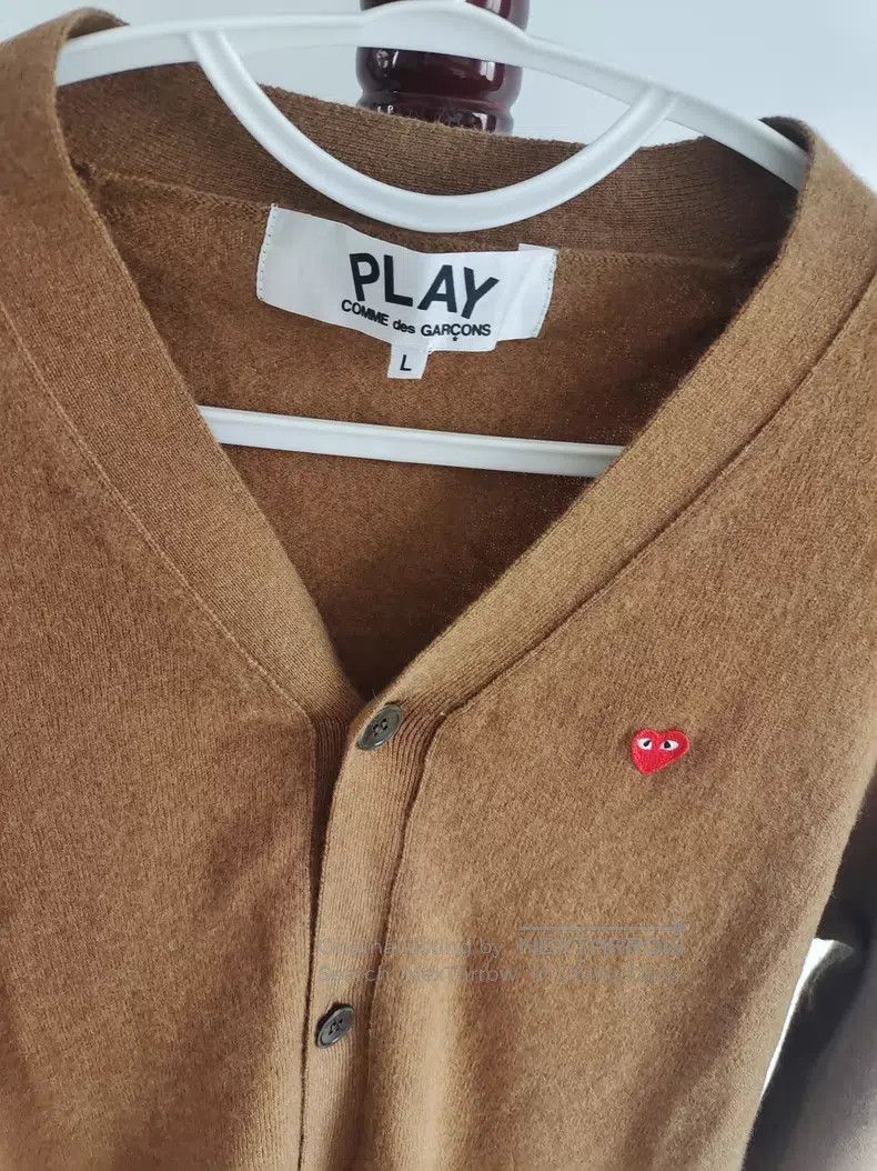 Comme des Garcons Comme Des Garcons Little heart wool cardigan Size L / US 10 / IT 46 - 2 Thumbnail