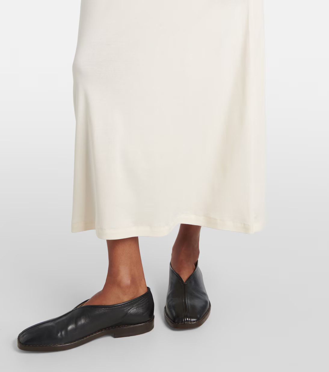 Lemaire o1s22i1n1024 Maxi T-Shirt Style Dress in Neutro Size M / US 6-8 / IT 42-44 - 6 Thumbnail