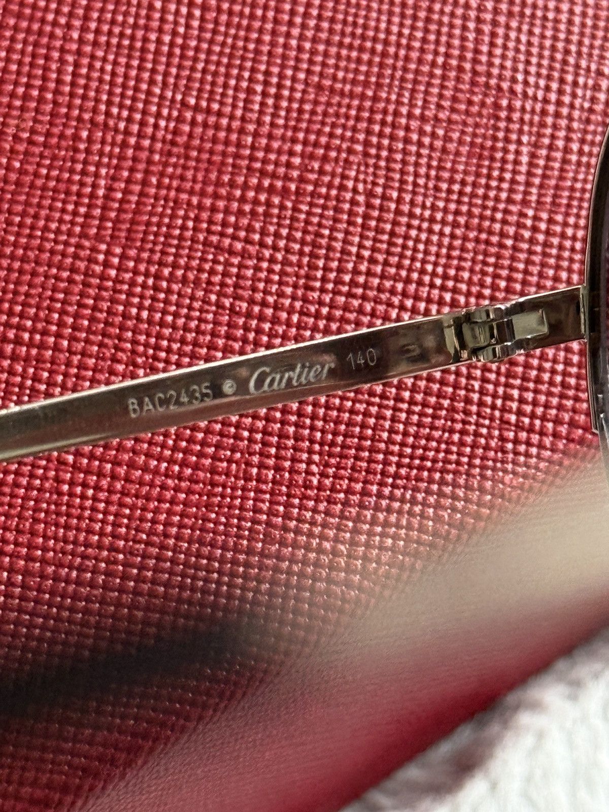 Cartier Cartier Santos-Dumont Aviator Sunglasses Size ONE SIZE - 4 Thumbnail