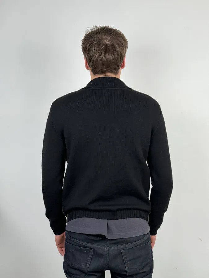 Jil Sander Jil Sander Black Wool & Grey Leather Jacket Size US M / EU 48-50 / 2 - 3 Thumbnail
