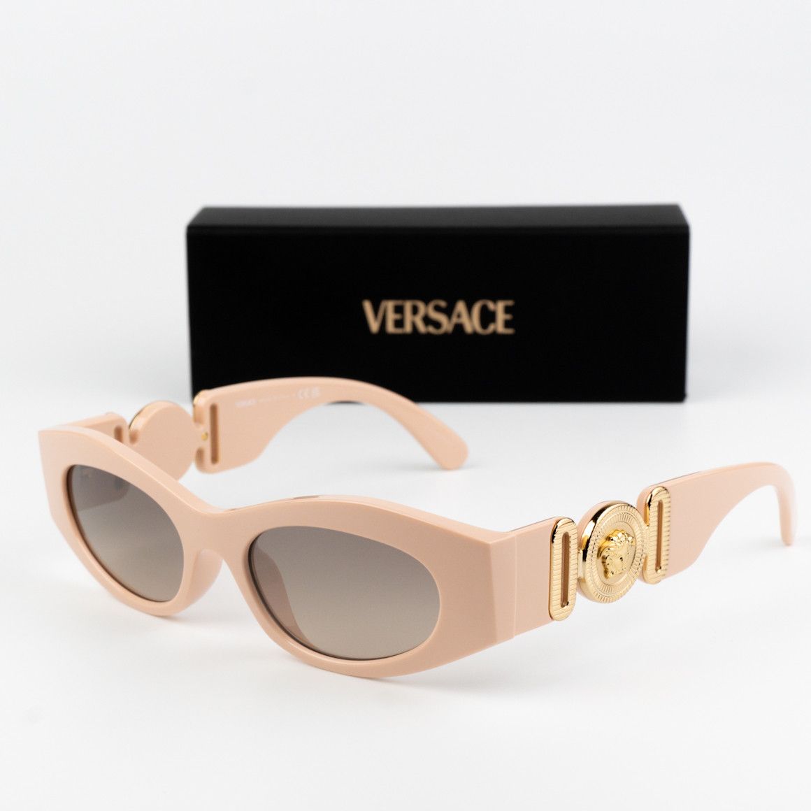 Versace NEW Versace VE4480U 54946I Oval Unisex Sunglasses Size ONE SIZE - 1 Thumbnail