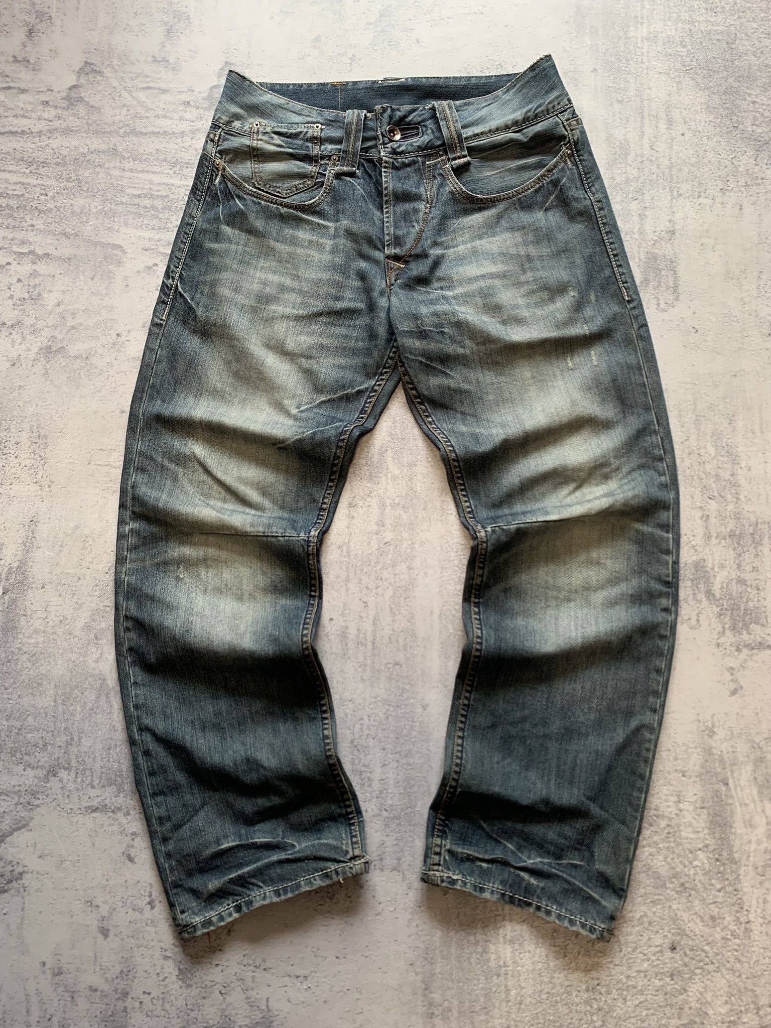 Ed Hardy Vintage Ed Hardy Jeans by Christian Audigier Denim Pants Y2K Size US 34 / EU 50 - 9 Thumbnail