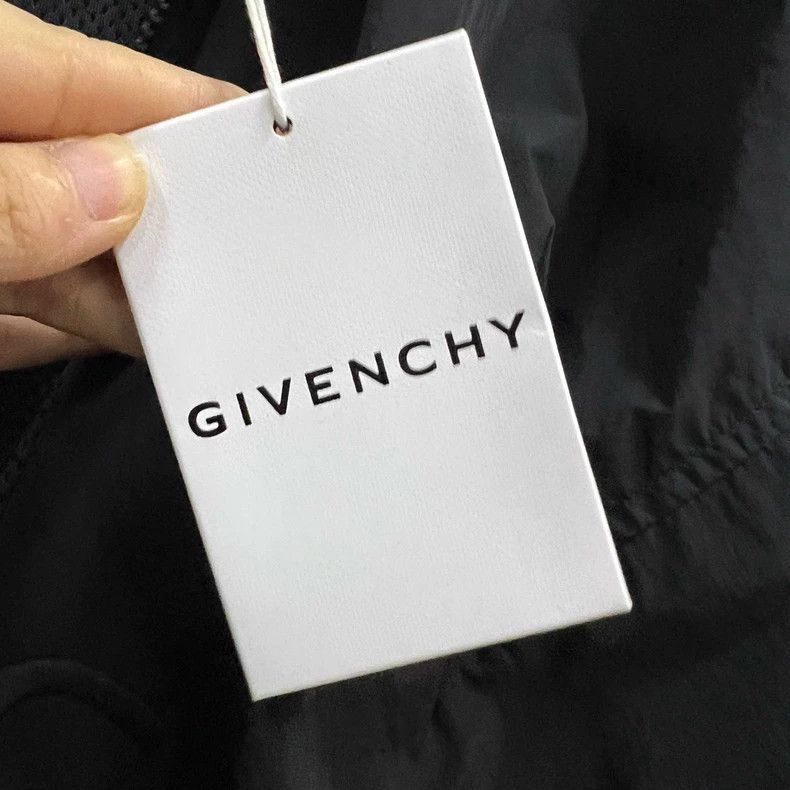 Givenchy Givenchy Size50 Black Letter Embroidered Zipper Jacket (50 Size US M / EU 48-50 / 2 - 5 Thumbnail