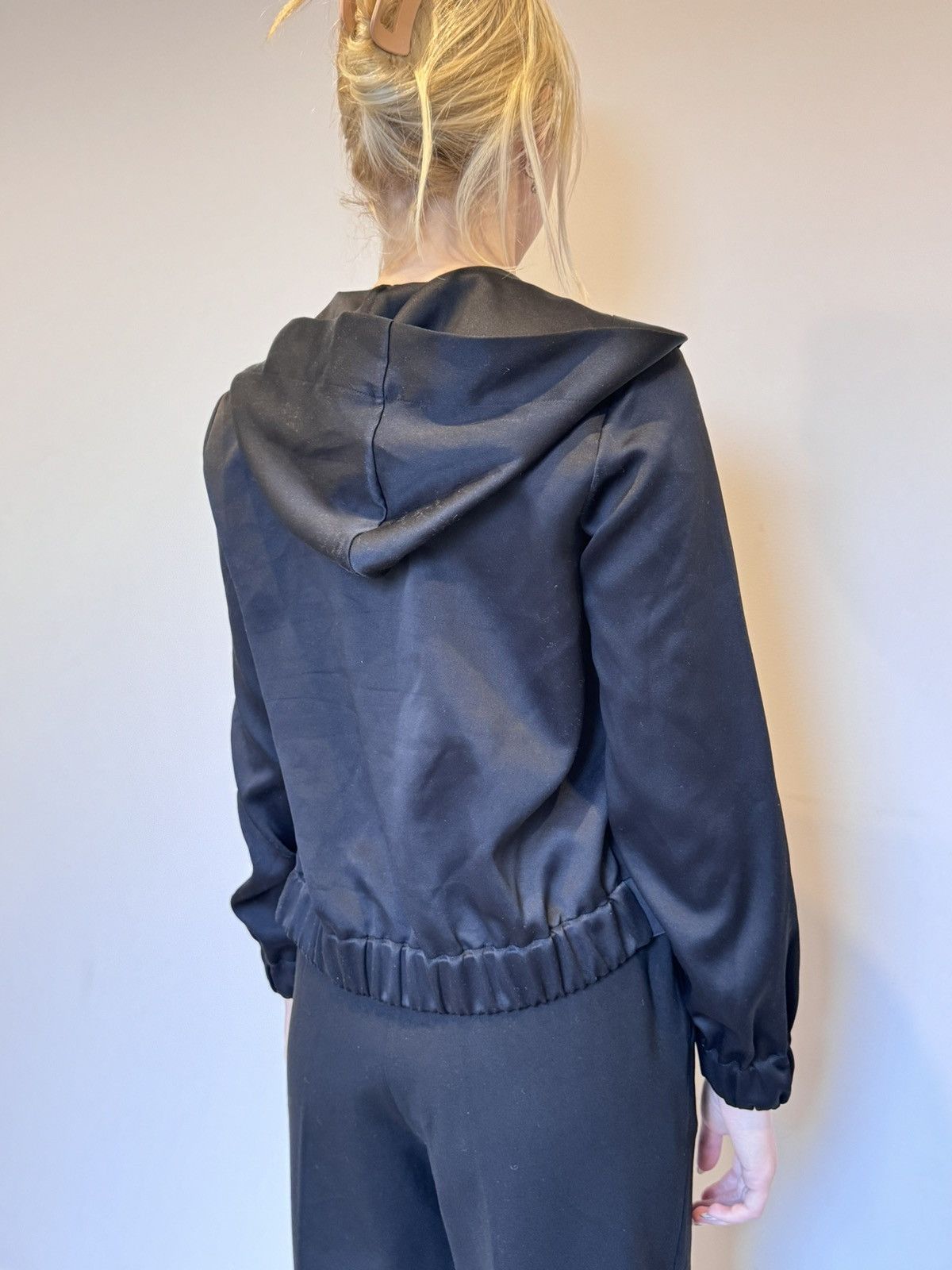 Cop Copine × Japanese Brand Cop. Copine Y2K Asymmetric Jacket Like Rick Owens Size XS / US 0-2 / IT 36-38 - 9 Thumbnail