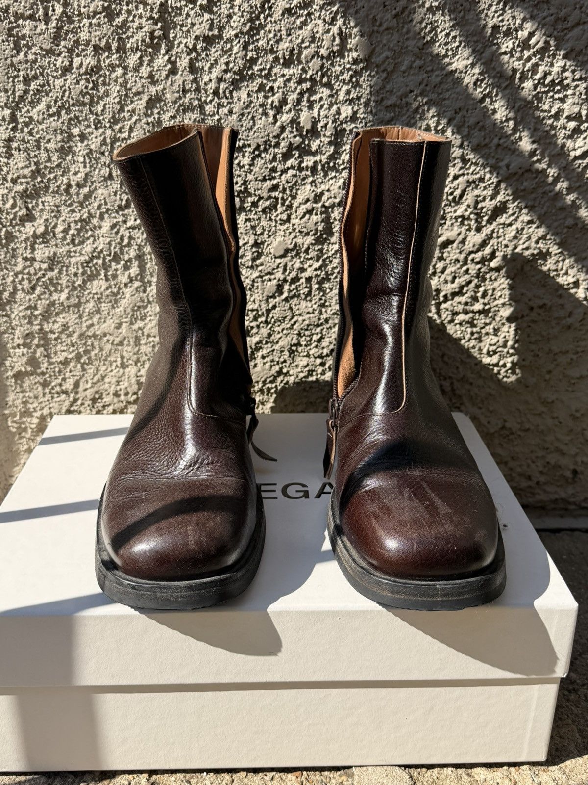 Our Legacy Brown DEEP AMERICANO LEATHER (42)