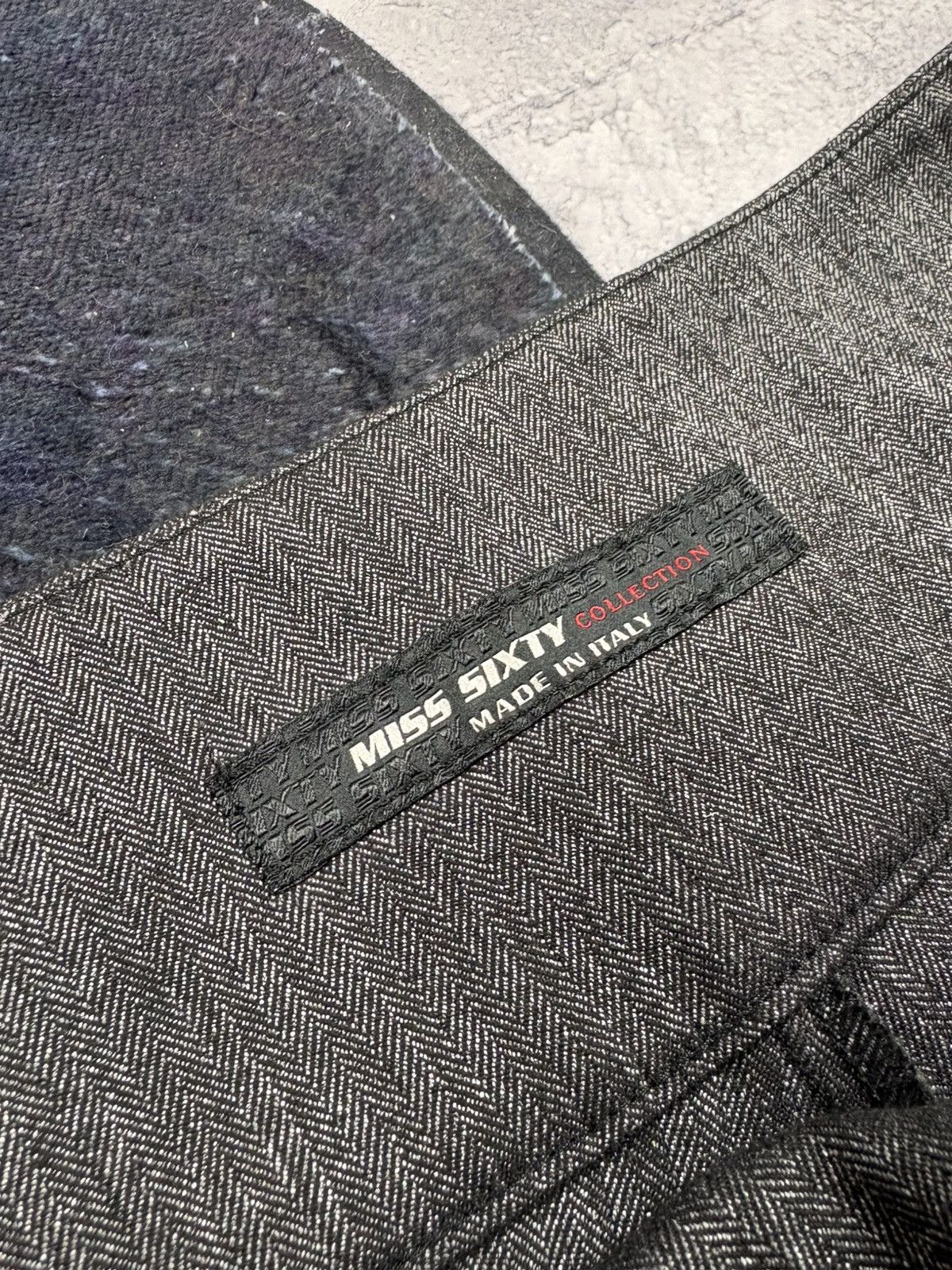 Miss Sixty MISS SIXTY Vintage Baggy Pants Casual Streetwear Mini Logo Size 28" / US 6 / IT 42 - 9 Thumbnail