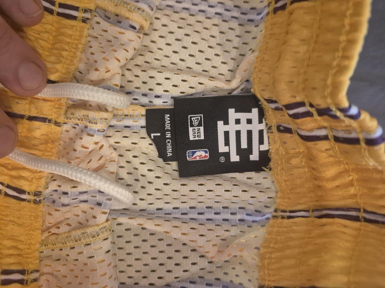 Eric Emanuel Eric Emanuel EE X New Era LA Lakers Shorts Size Large BNWT Size US 34 / EU 50 - 7 Thumbnail
