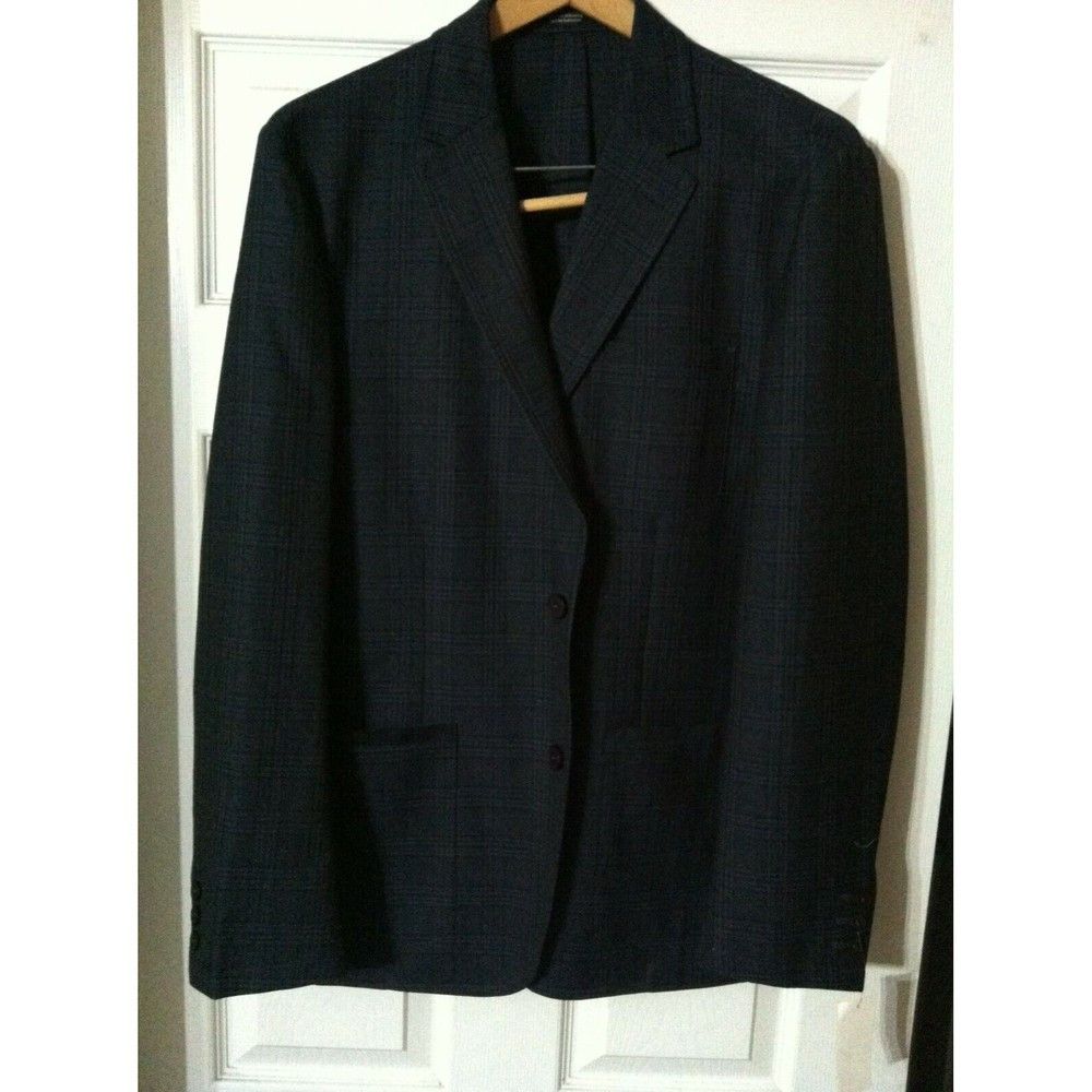 Vince Camuto VINCE CAMUTO MENS NEW BLUE SPORT COAT JACKET BLAZER SIZE:42L Size 42L - 2 Thumbnail