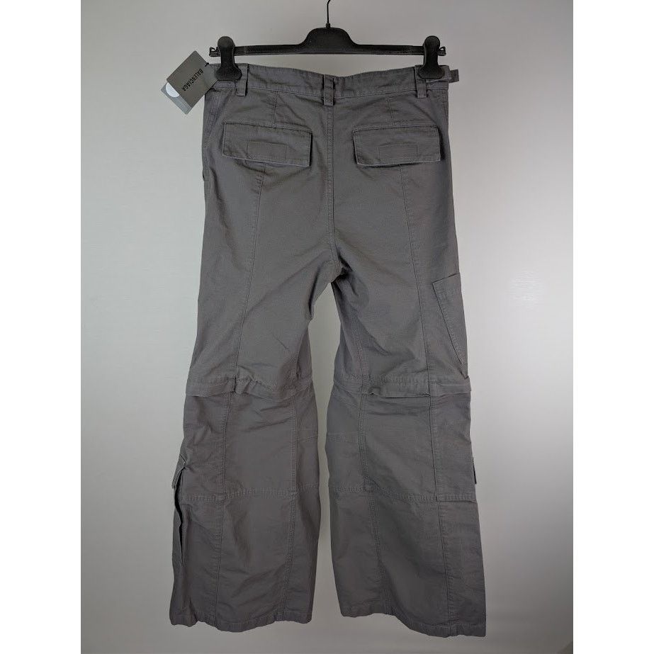 Balenciaga o1rshd1 Cotton Ripstop Pants in Gray Size US 30 / EU 46 - 16 Thumbnail