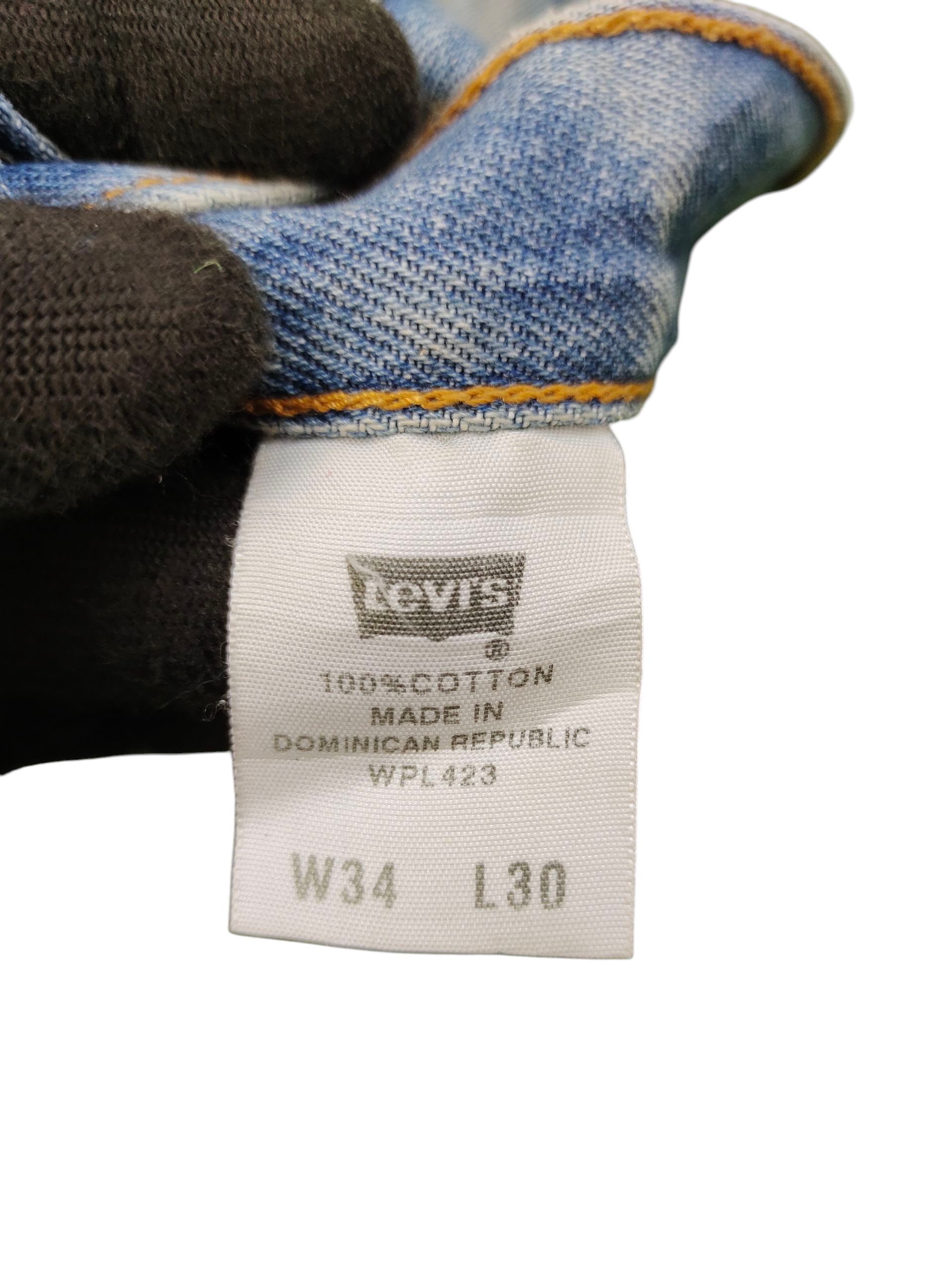 Levi's Vintage Levis 501XX Clawmark Distress Faded Denim Jeans Size US 34 / EU 50 - 14 Thumbnail