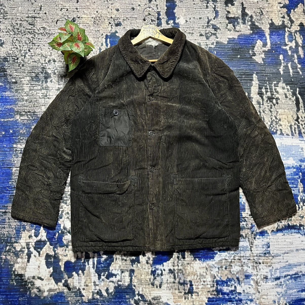 Designer × Vintage × agnes b. Vintage Agnes B. Workwear Courdroy Jacket 90s Size US XL / EU 56 / 4 - 1 Thumbnail