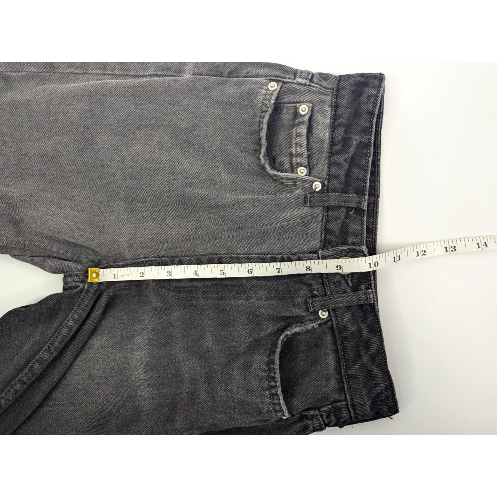 Bdg BDG Black Jeans Womens Mom Denim 24 High Waist Vintage Look Pattern Solid Cotton Button Closur e Refined Size 42" / US 20 - 7 Thumbnail