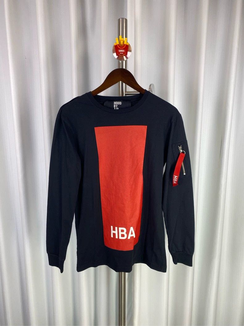 Hood By Air HBA Big Logo Sweatshirt Size S Size US S / EU 44-46 / 1 - 1 Thumbnail