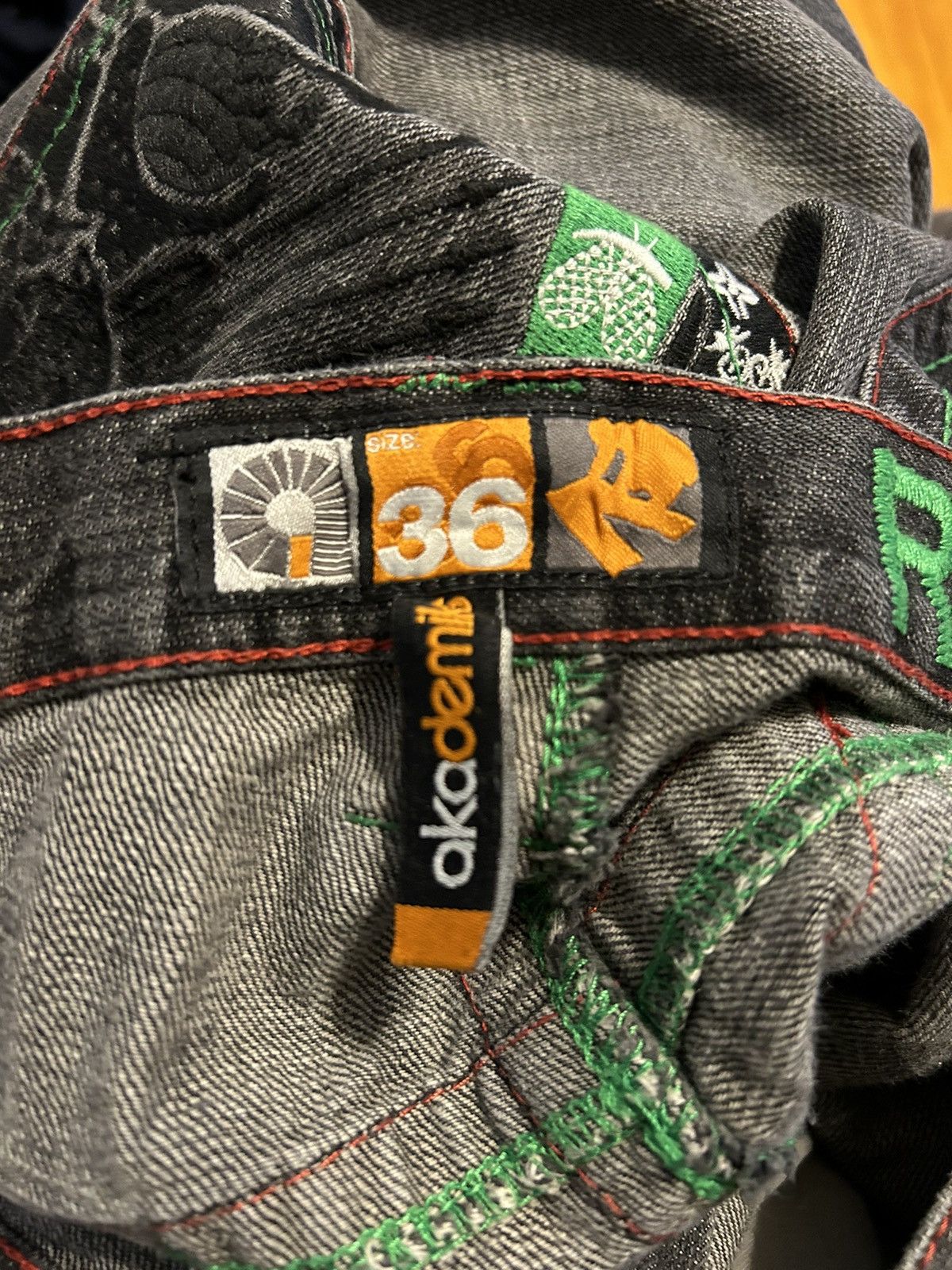Akademiks Akademiks Black Polar Explorer Jeans Size US 36 / EU 52 - 3 Thumbnail