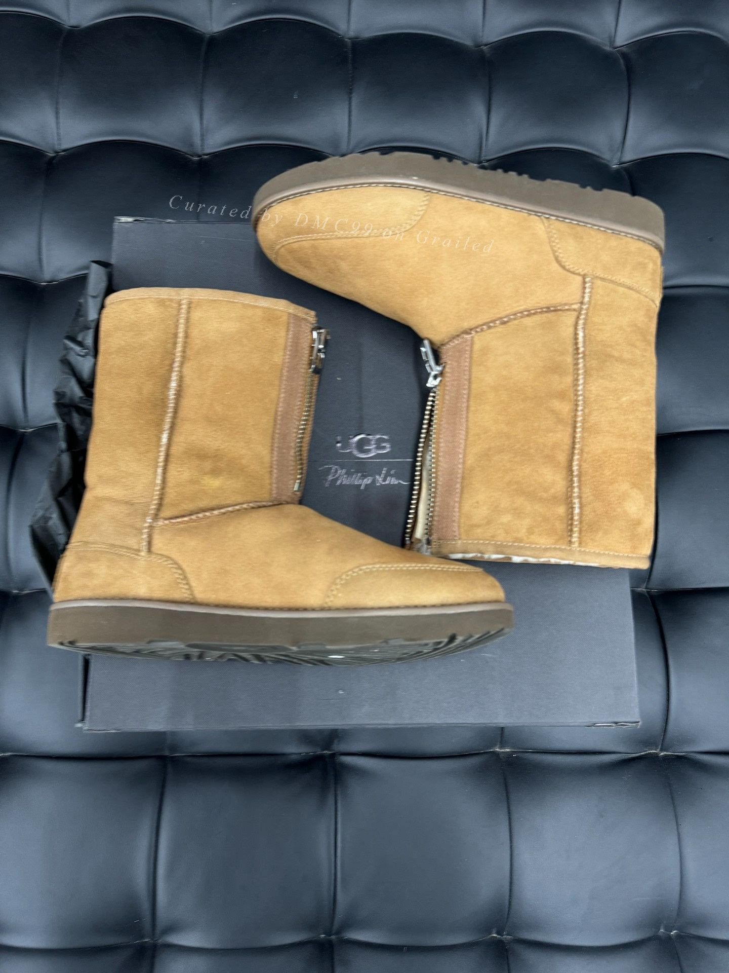 Ugg UGG x Phillip Lim Suede Zip Mid-Calf Boot Size US 10 / EU 43 - 1 Thumbnail