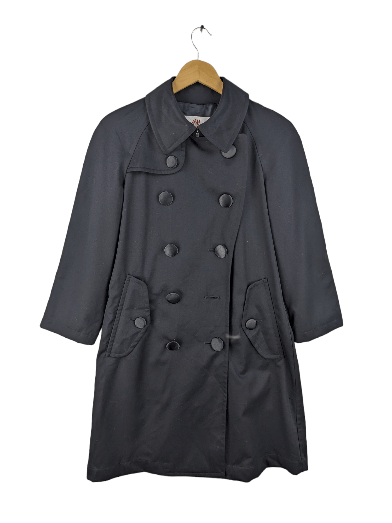 Comme des Garcons H M Comme Des Garcons Trench Coat Black | Grailed