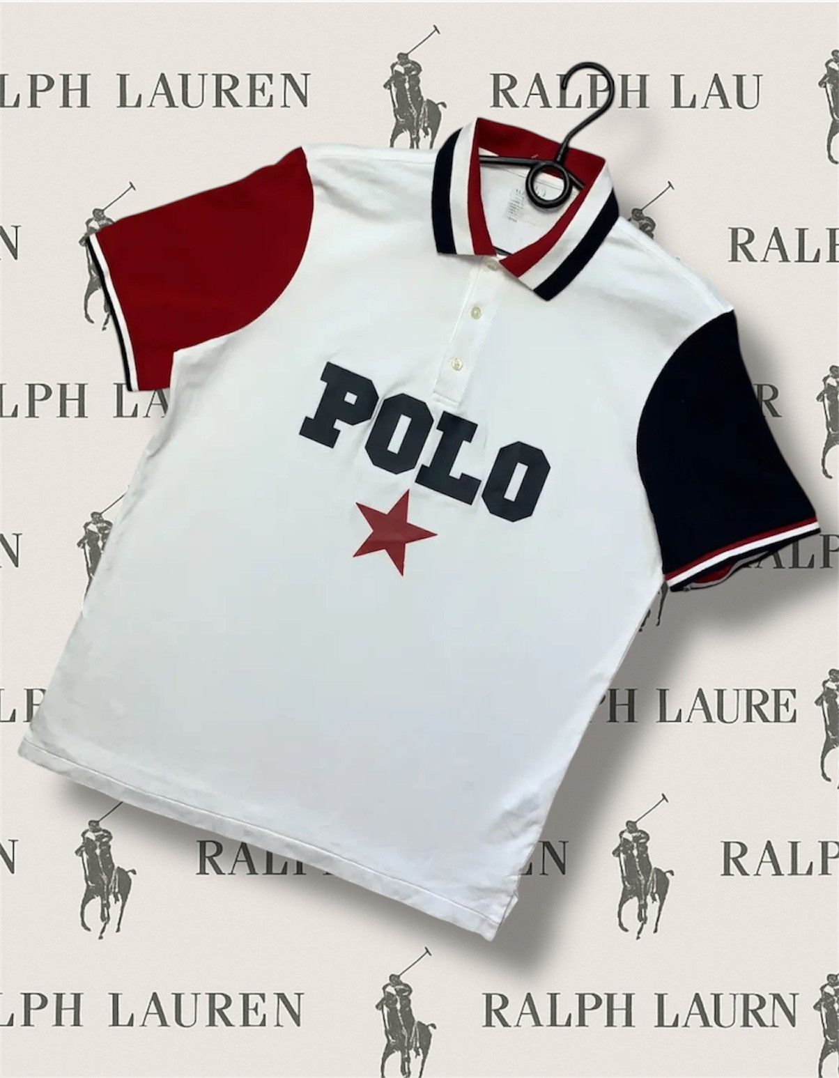 Polo Ralph Lauren Polo Ralph Lauren Size M big central logo star Size US M / EU 48-50 / 2 - 1 Thumbnail