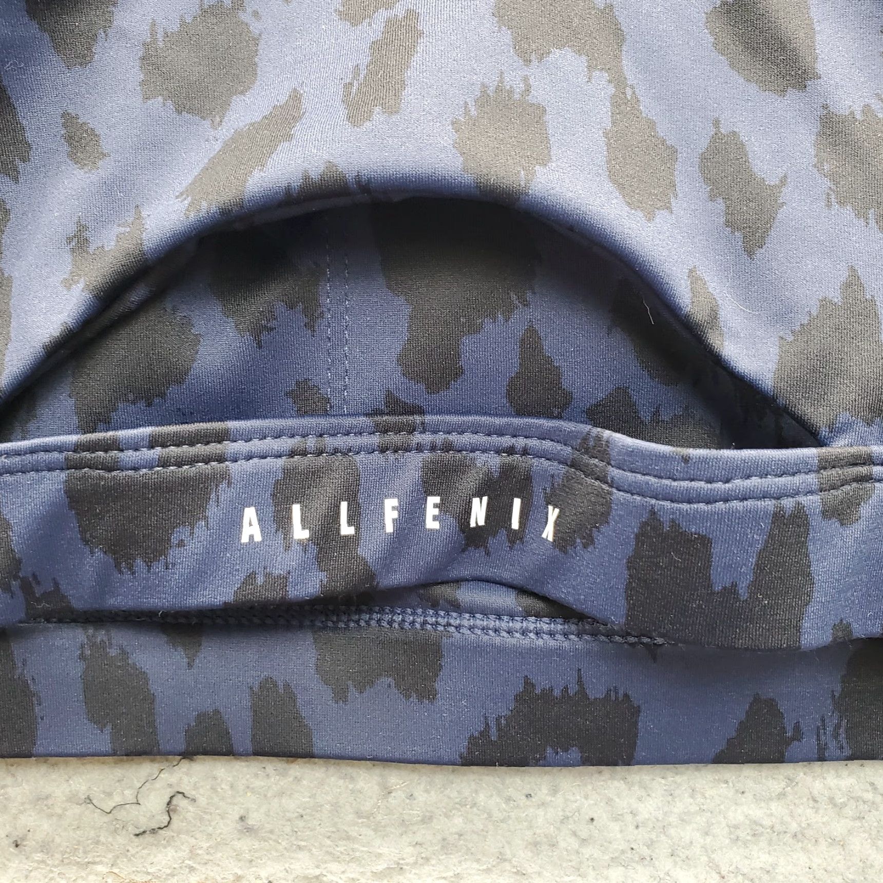 Vintage Allfenix Sports Bra Womens L Multi Leopard Print Stretch Athletic Racerback Size ONE SIZE - 6 Thumbnail