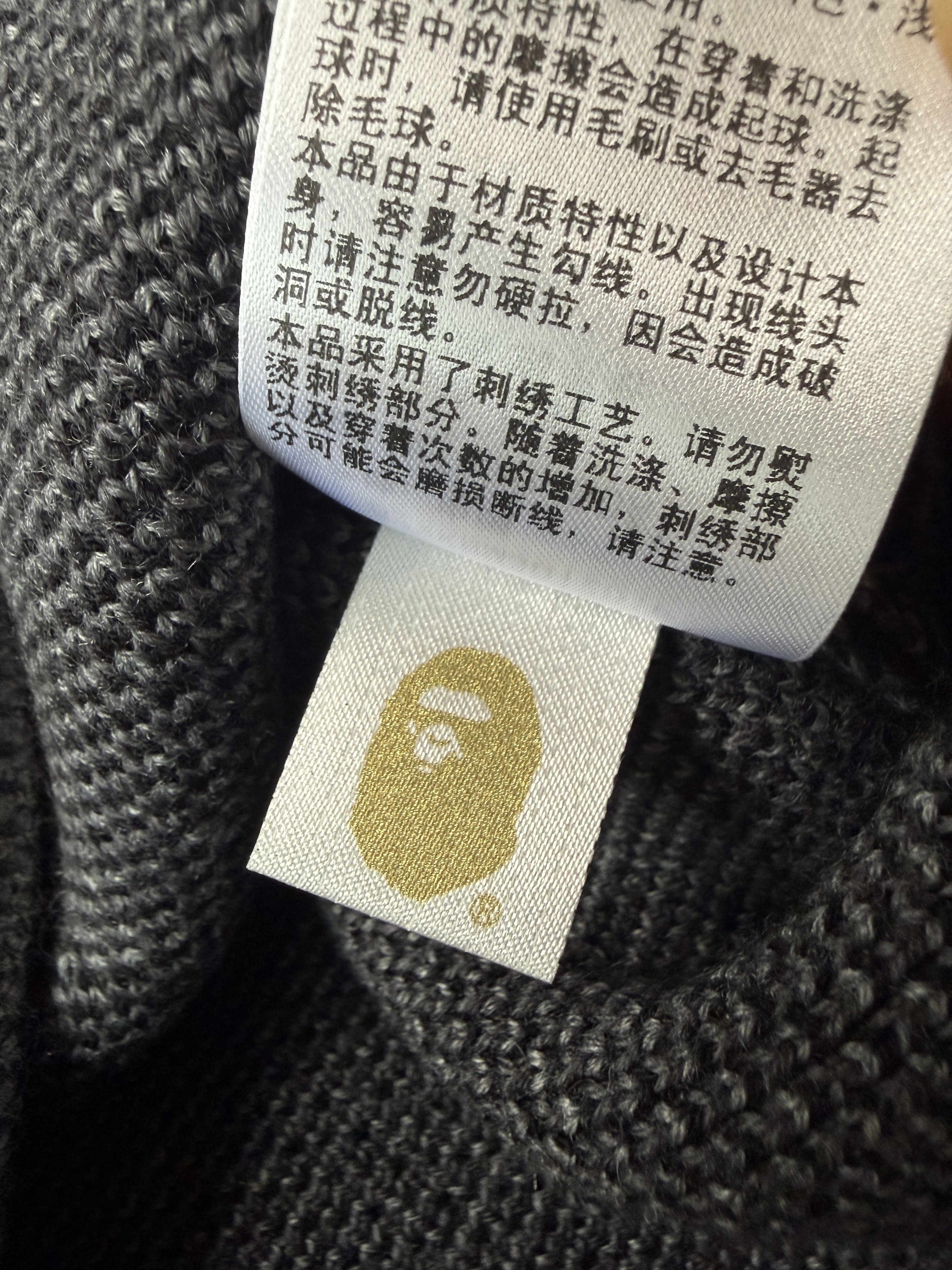Bape BAPE MEGA ABC CAMO KNIT CREWNECK SWEATSHIRT Size US M / EU 48-50 / 2 - 10 Thumbnail