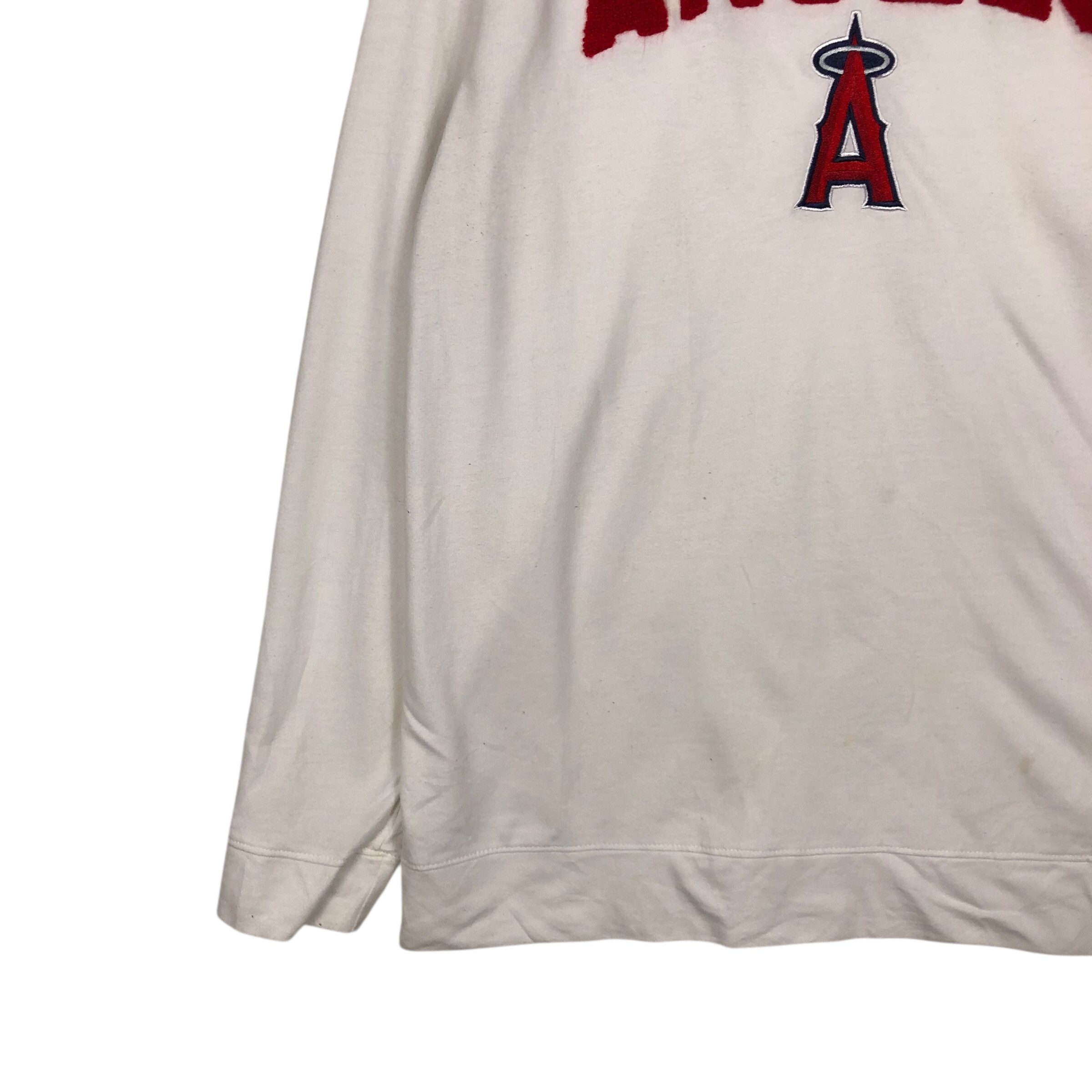 MLB 📌Vintage Sweatshirt Mlb Angles Big Logo Size US XL / EU 56 / 4 - 5 Thumbnail