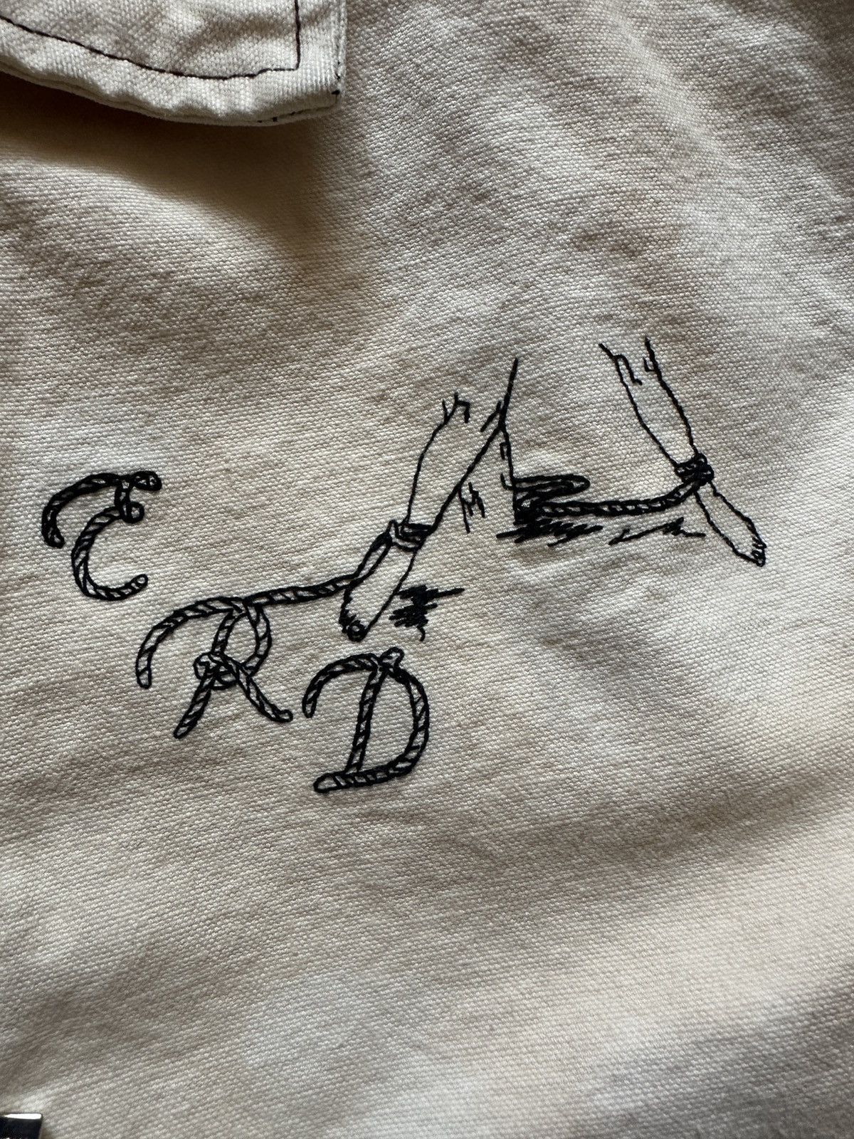 Enfants Riches Deprimes Embroidered oil stained jacket Size US S / EU 44-46 / 1 - 5 Thumbnail