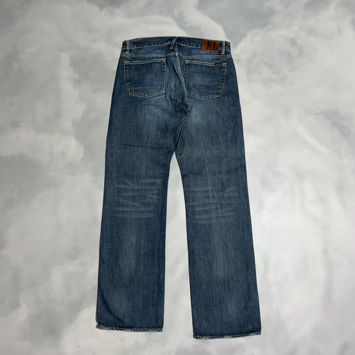 Vintage 90s Polo Ralph Lauren Denim Pants Streetwear Y2K
