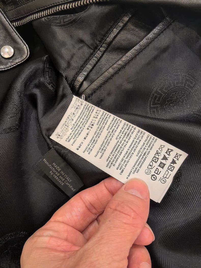 Versace Versace Men's leather jackets Size US S / EU 44-46 / 1 - 4 Thumbnail
