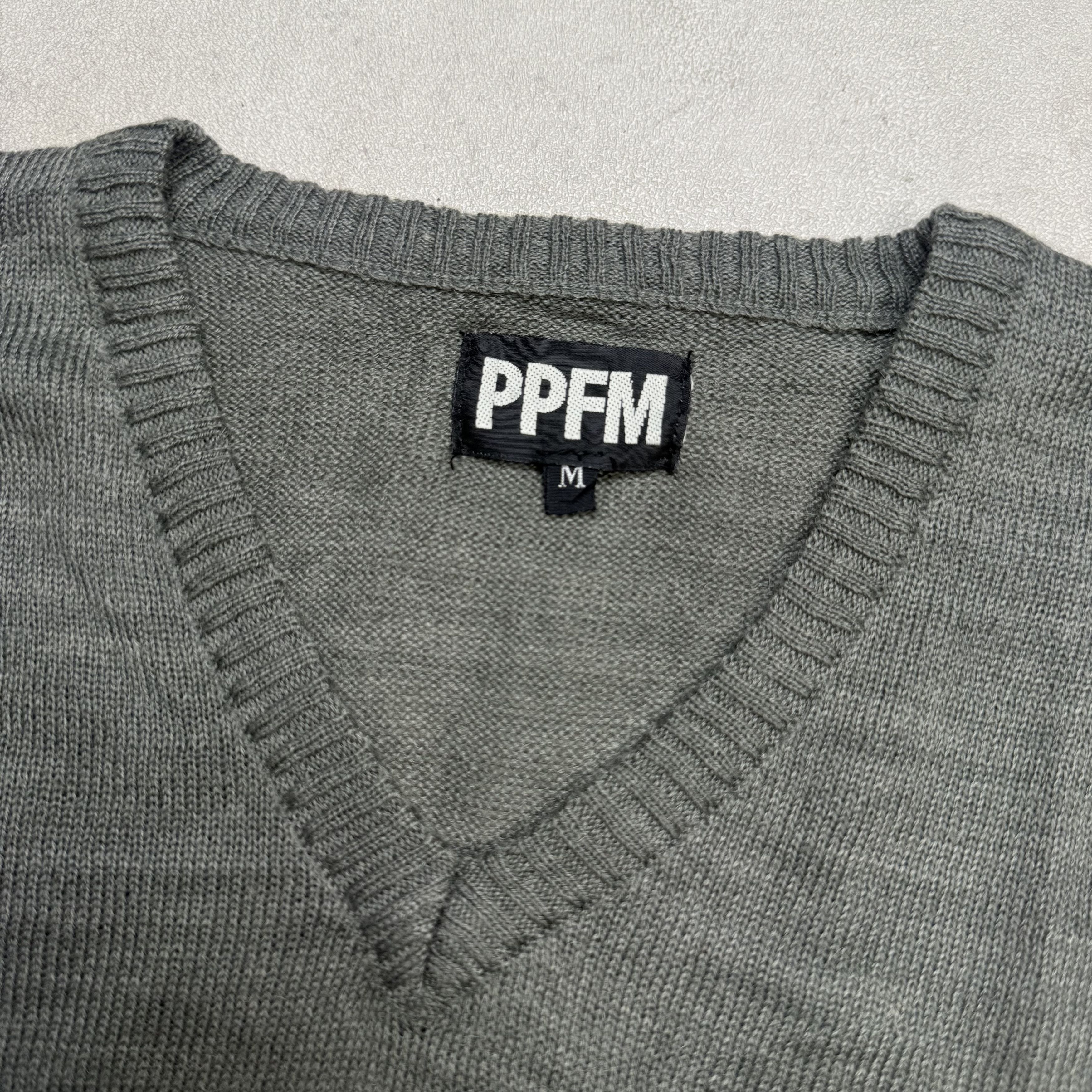 PPFM PPFM Y2K Grunge Punk Anarchy Wool Knit Sweater Size US M / EU 48-50 / 2 - 4 Thumbnail