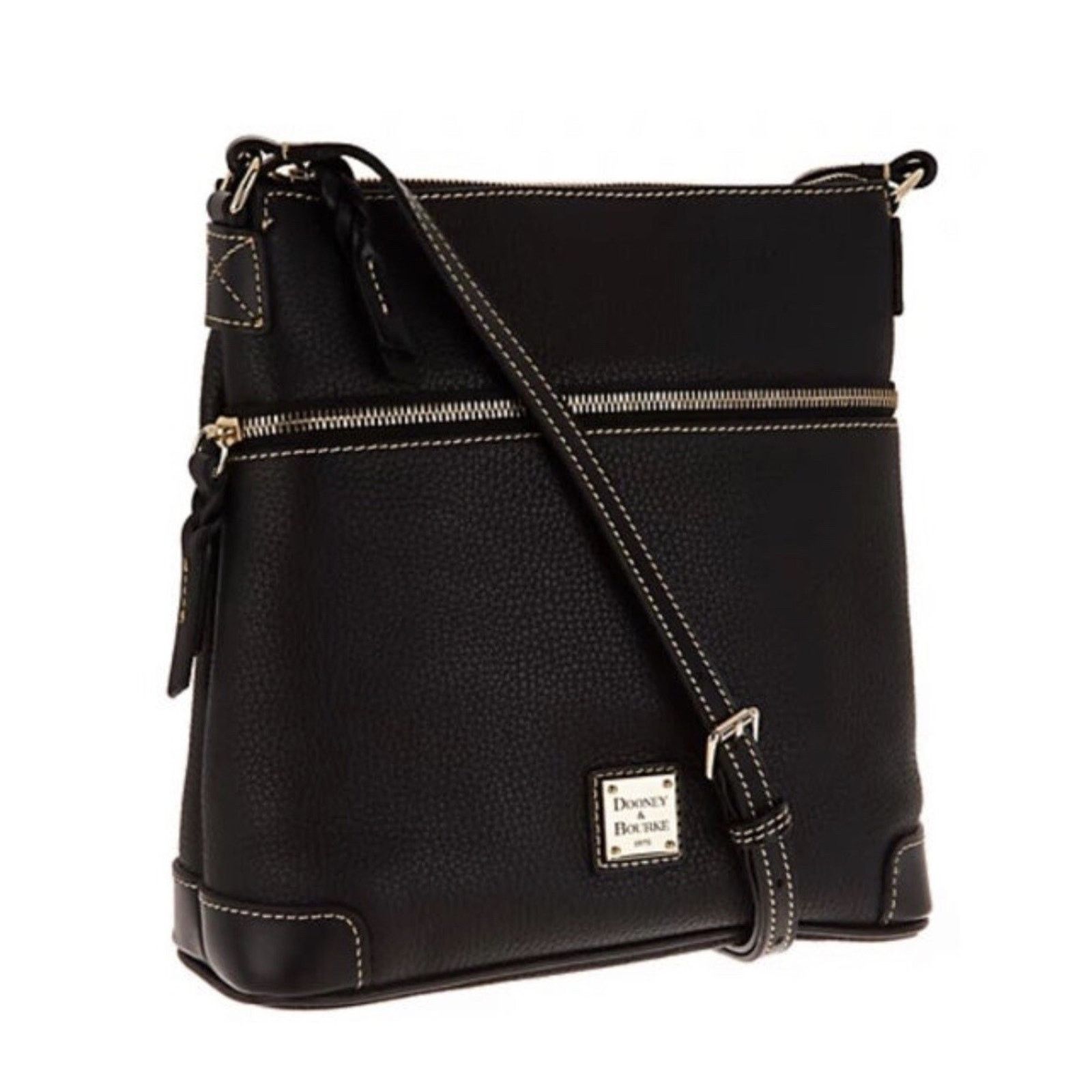 Dooney & Bourke Dooney & Bourke Peeble Leather Crossbody black bag A260501 Size ONE SIZE - 1 Thumbnail